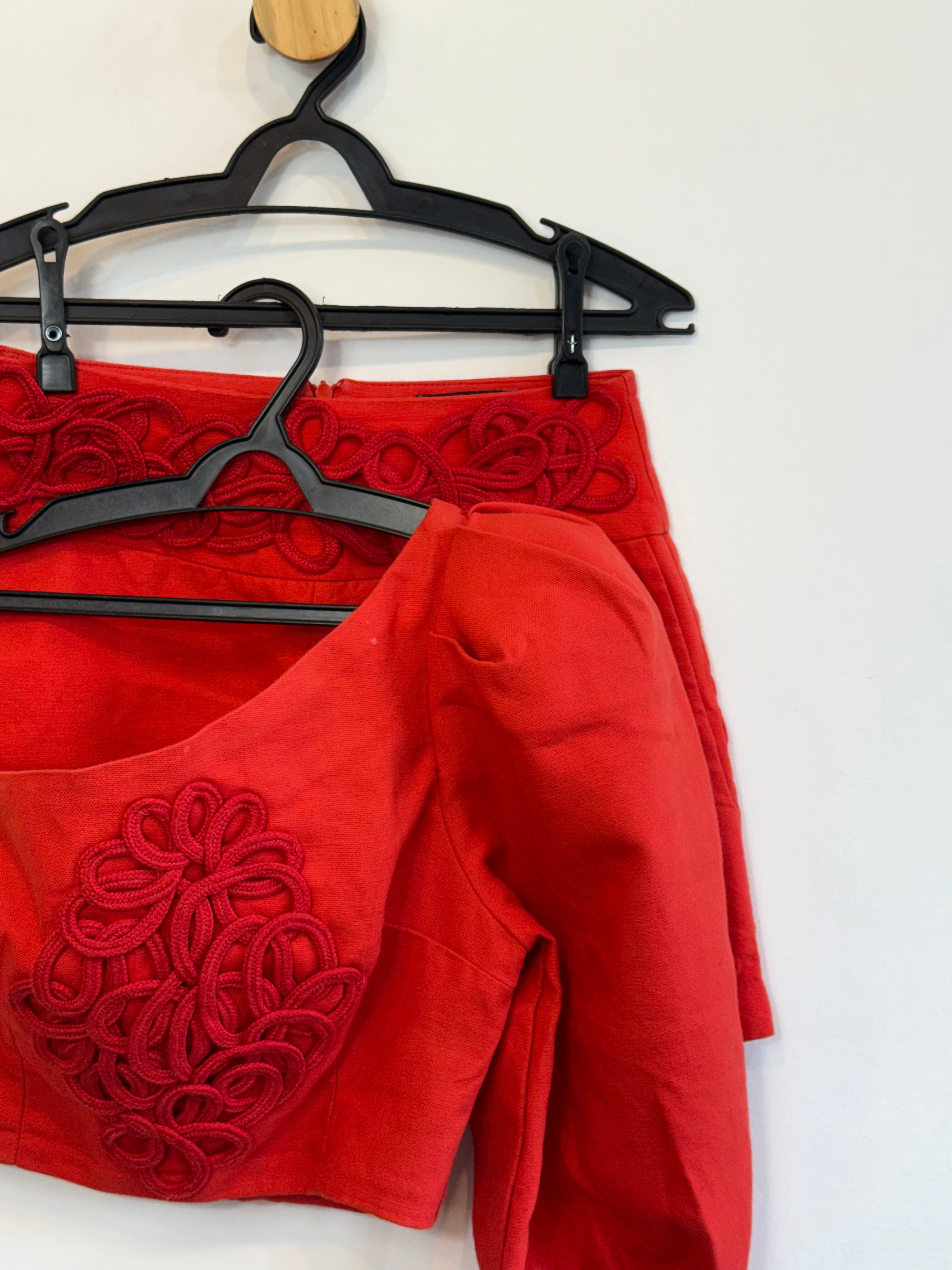 Conjunto Vermelho Lança Perfume
