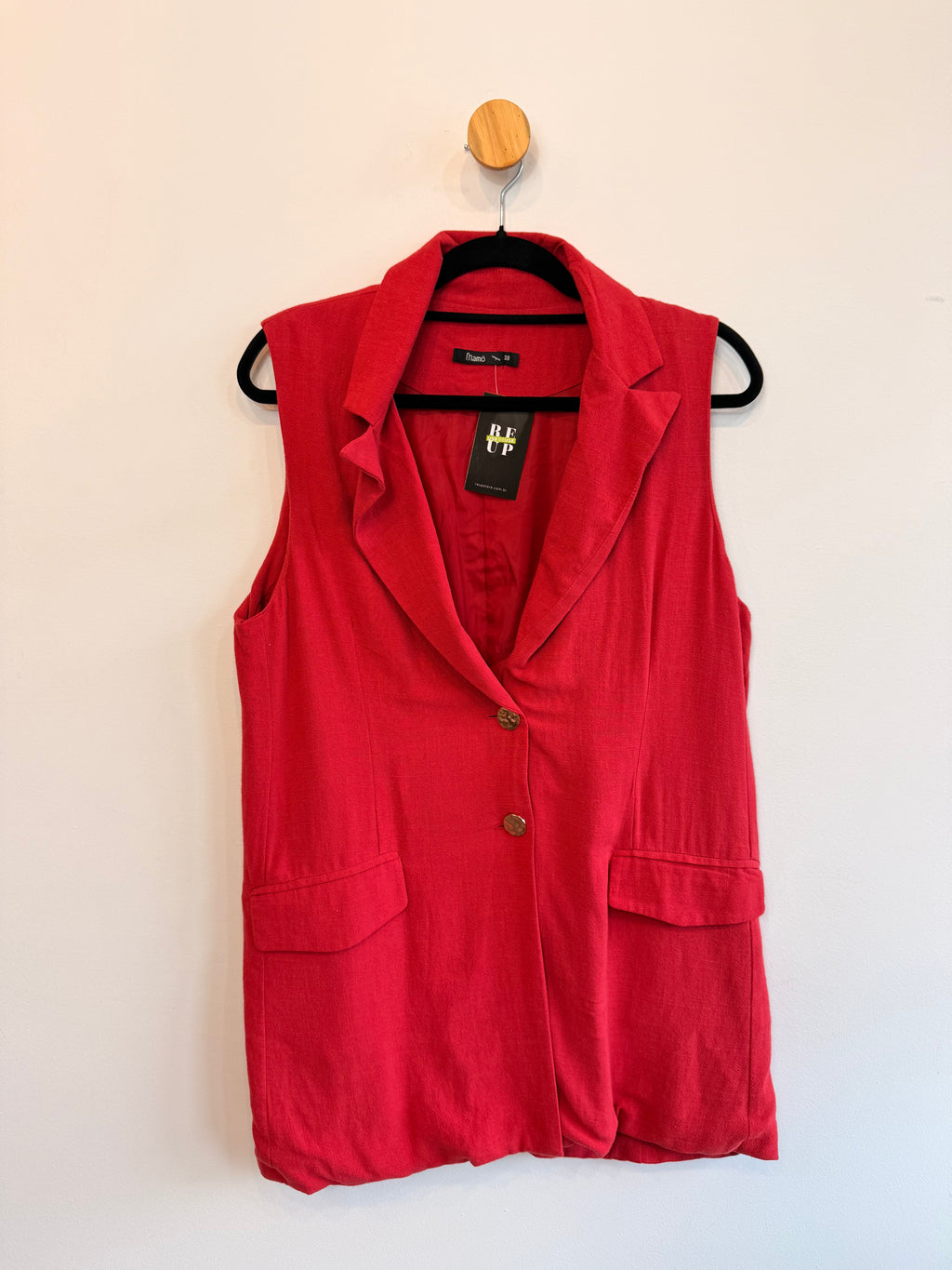 Colete Vermelho Mamô