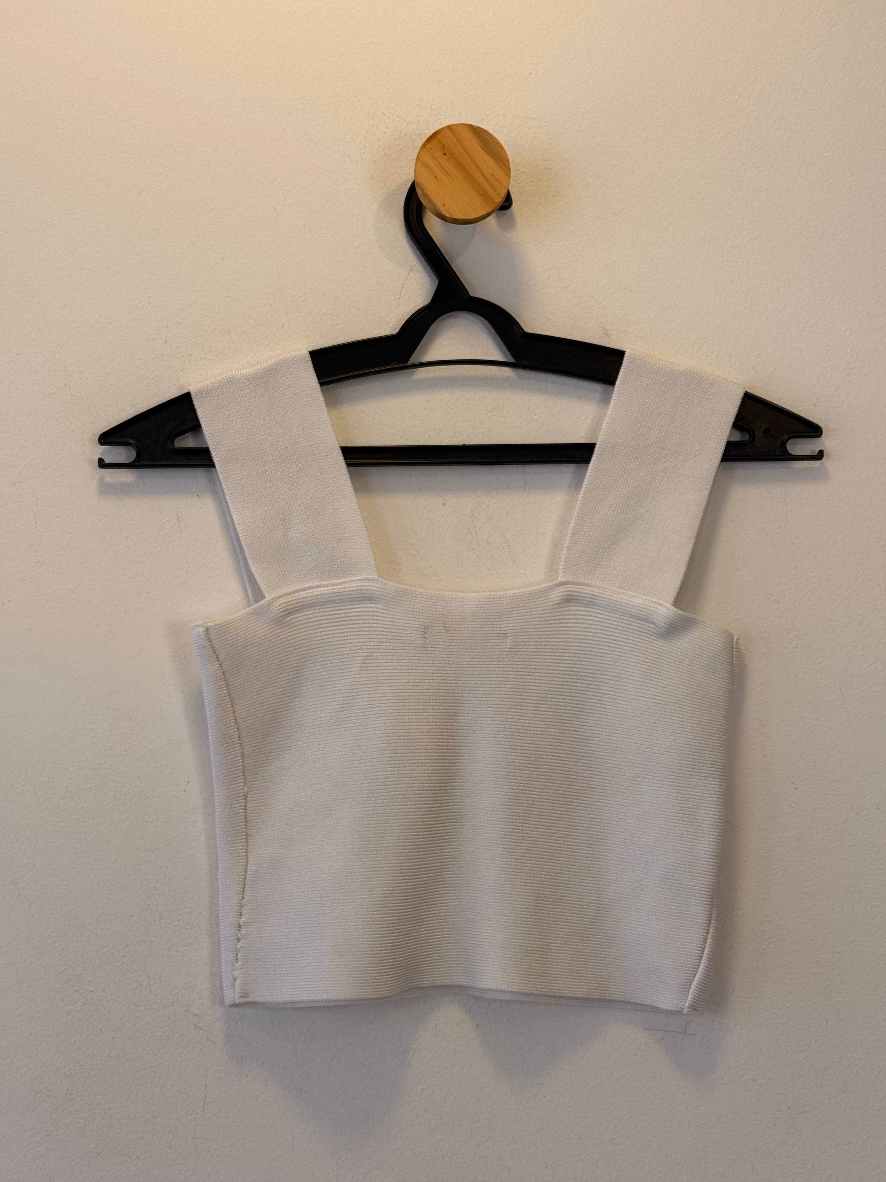 Cropped Branco Animale