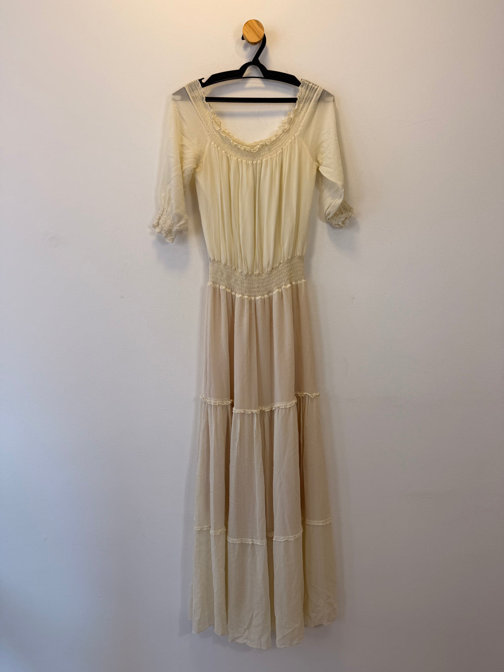 Vestido de Seda Carina Duek