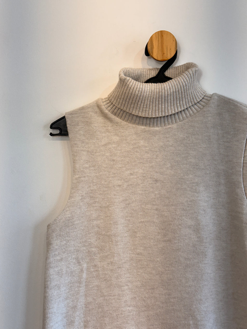 Regata Tricot Cinza Zara