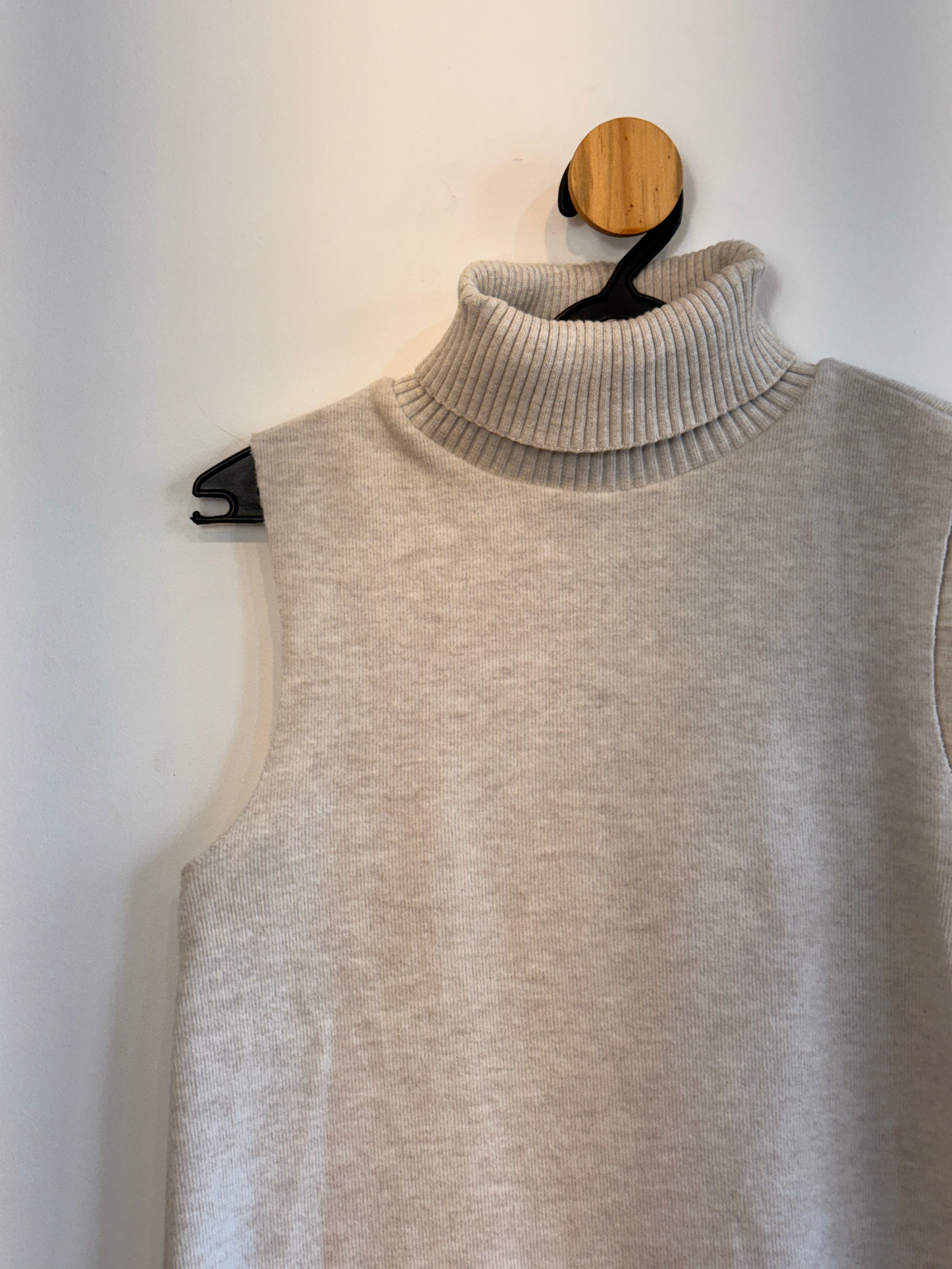 Regata Tricot Cinza Zara