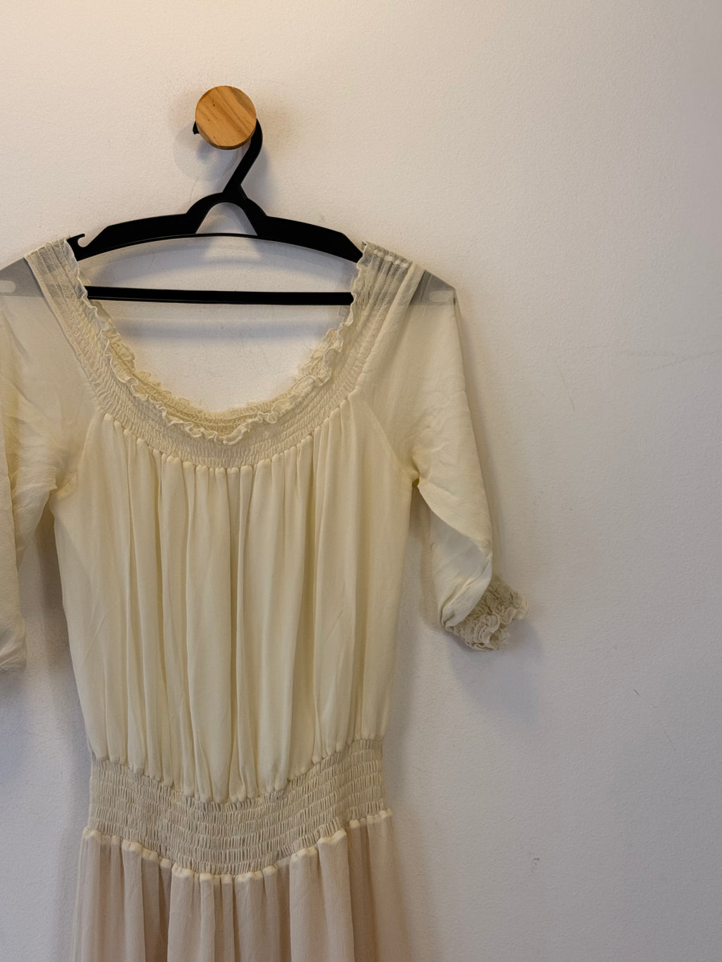 Vestido de Seda Carina Duek