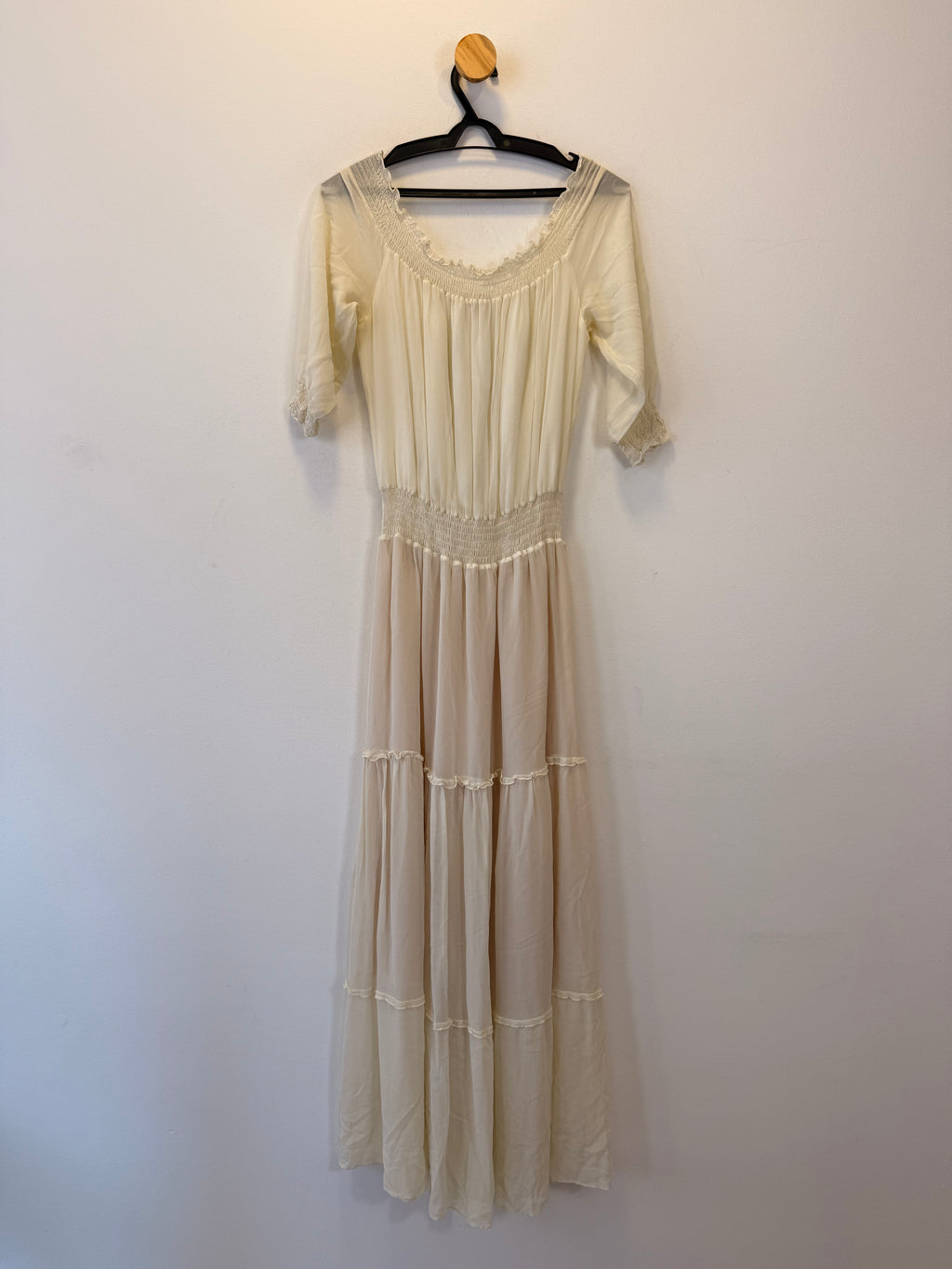 Vestido de Seda Carina Duek