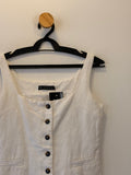 Blusa com Botões de Linho Bianza