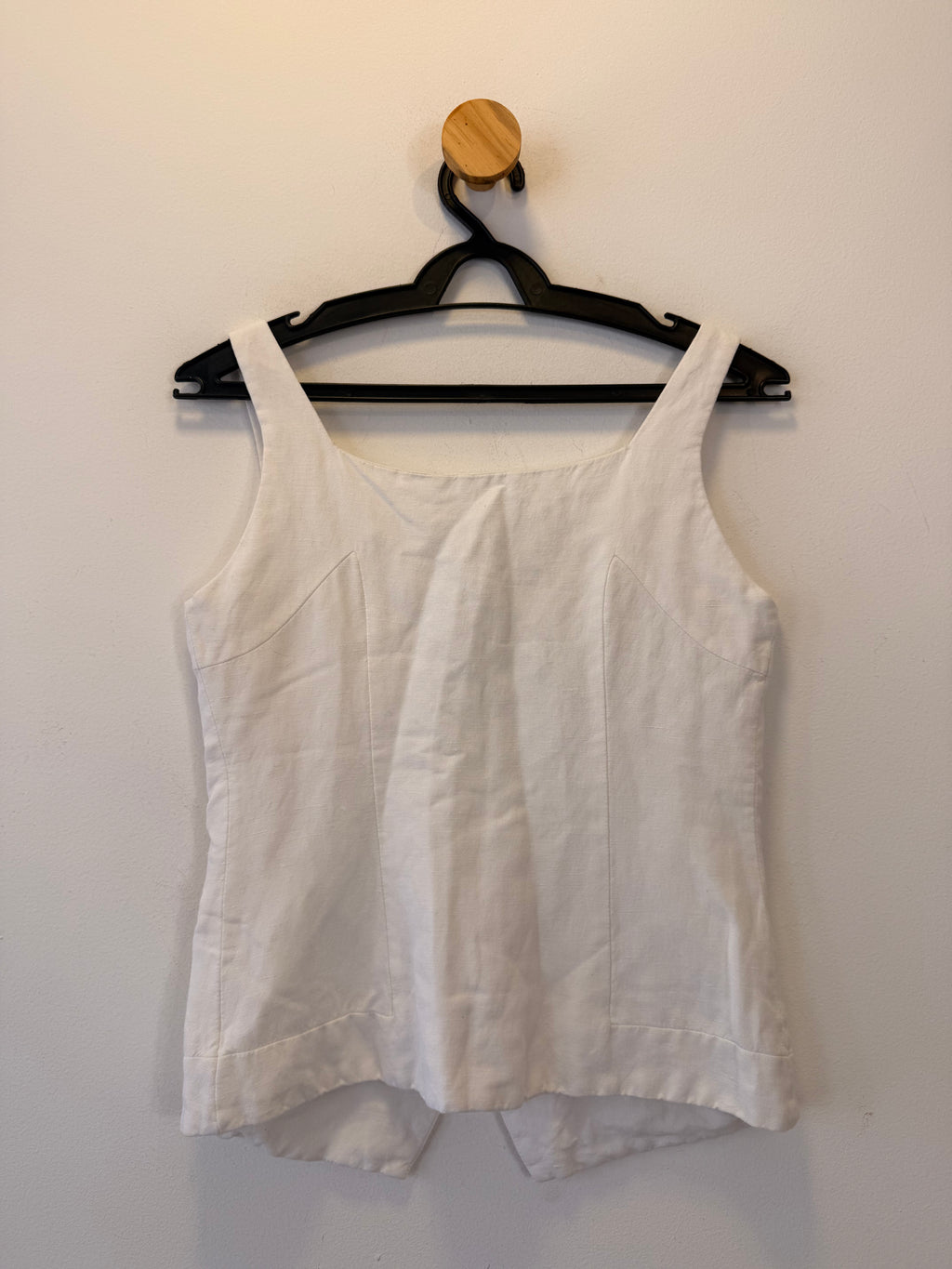 Blusa com Botões de Linho Bianza