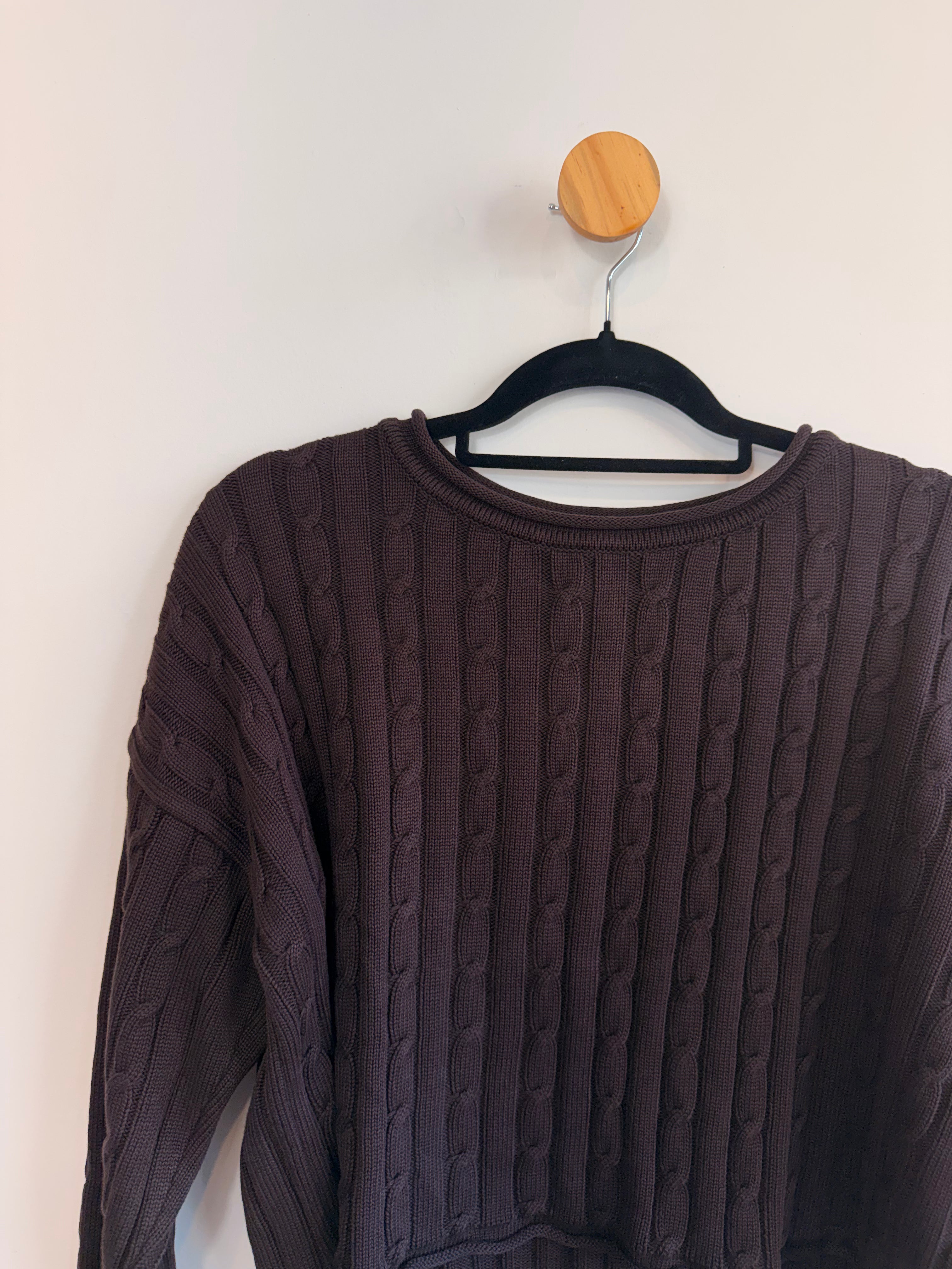 Tricot Marrom Anselmi