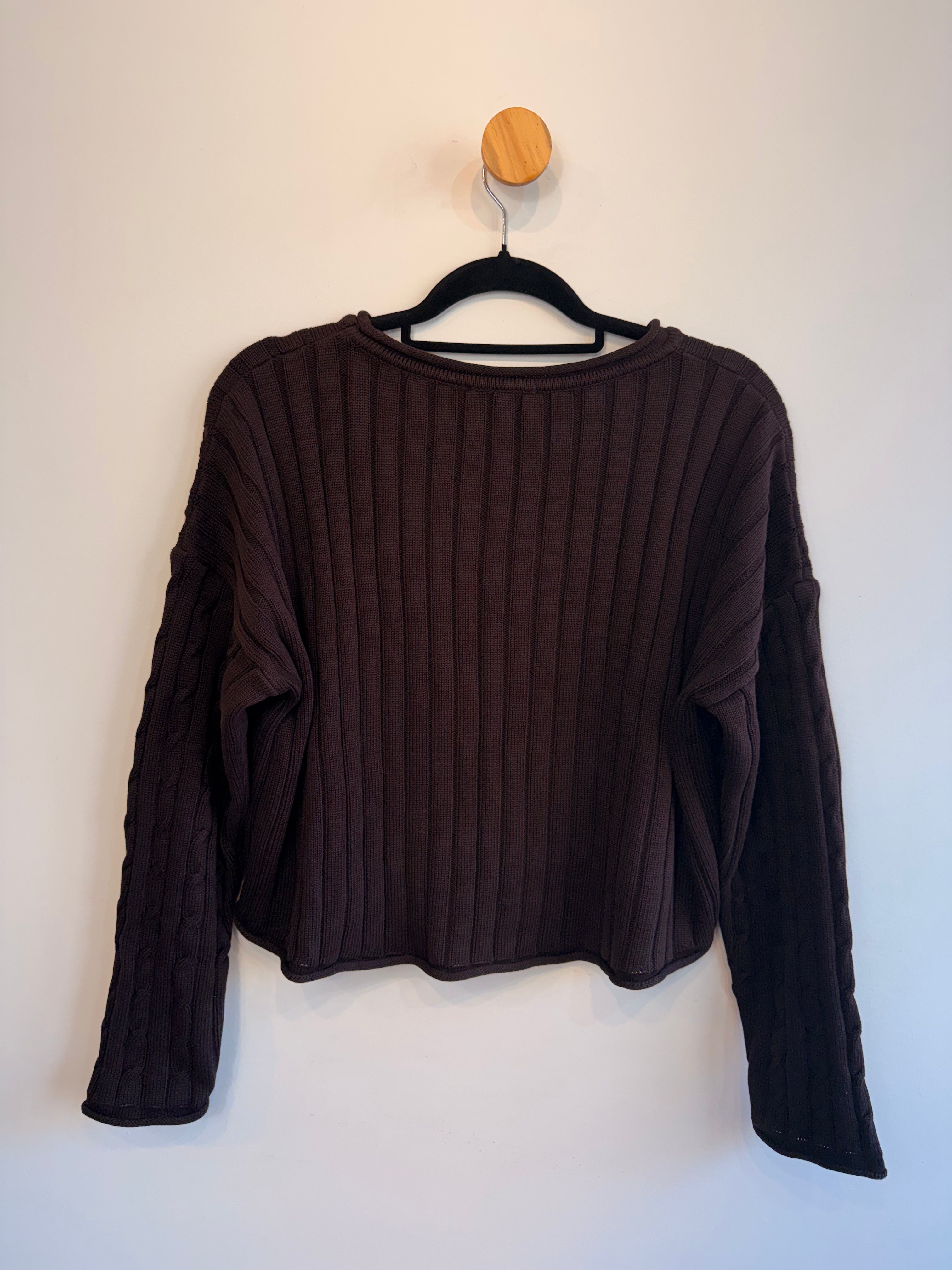 Tricot Marrom Anselmi