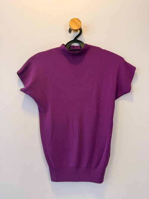 Blusa de Malha Roxa