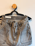 Saia Jeans Cinza Zara
