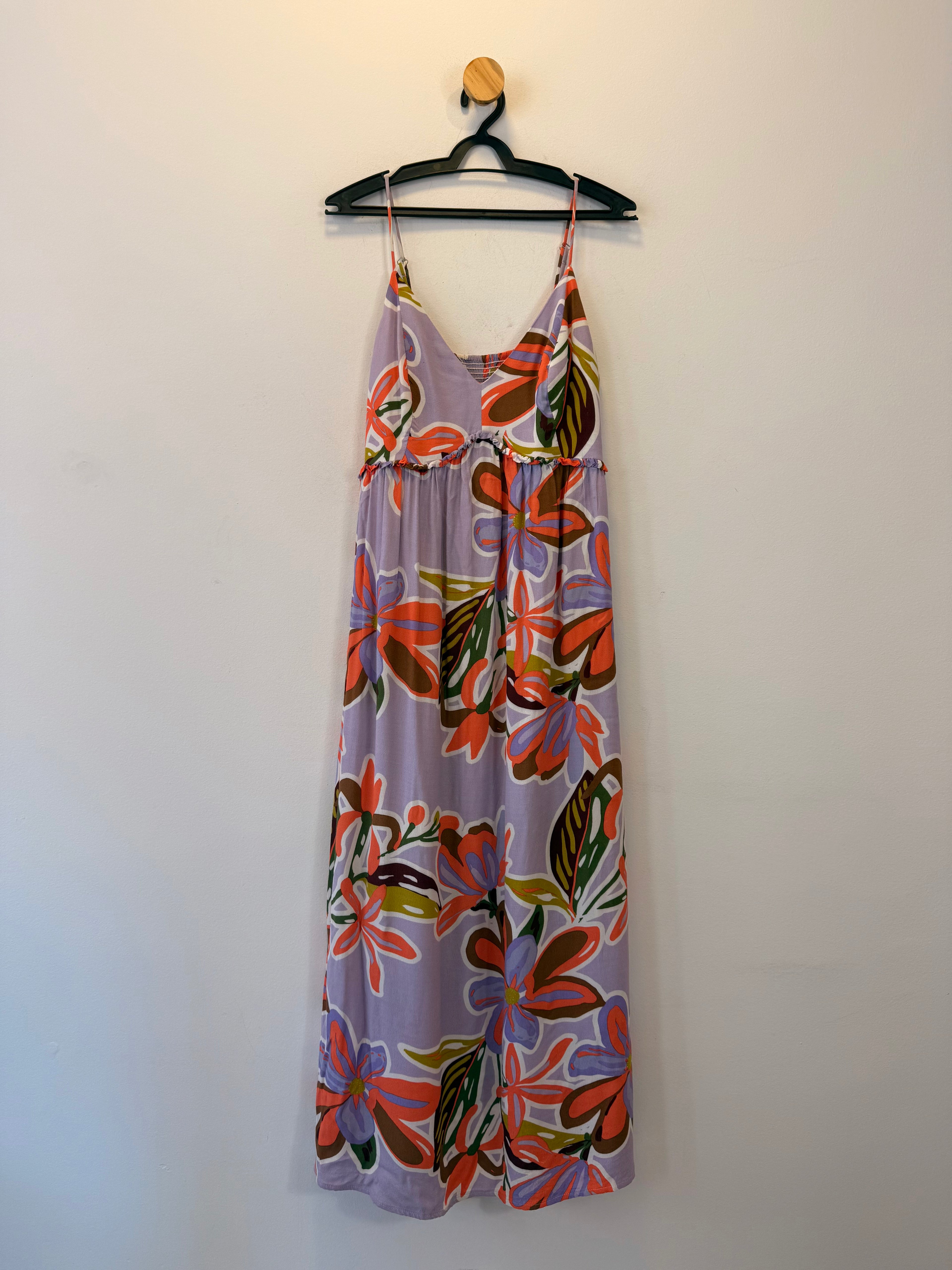 Vestido Estampa Floral Shoulder