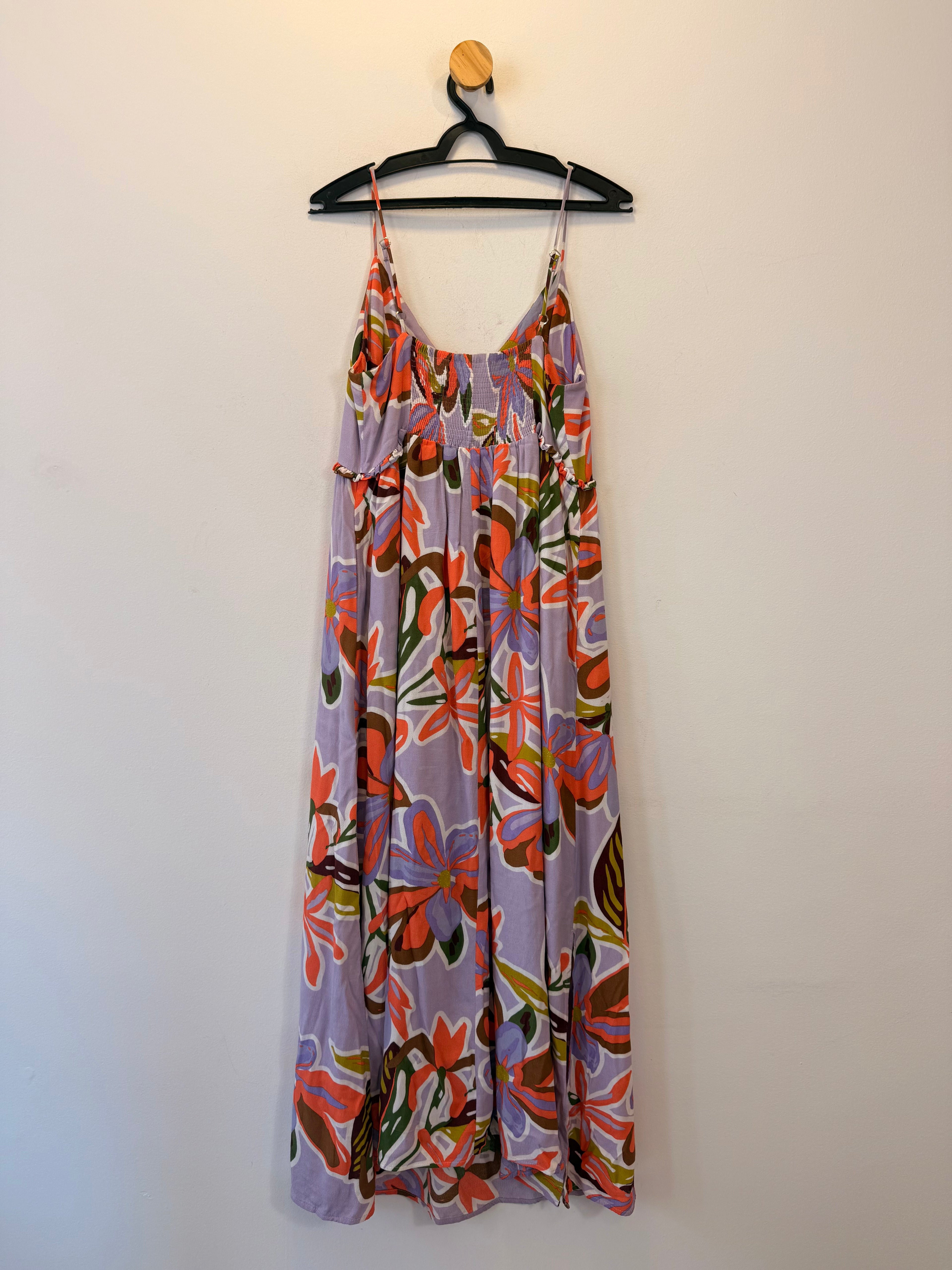 Vestido Estampa Floral Shoulder