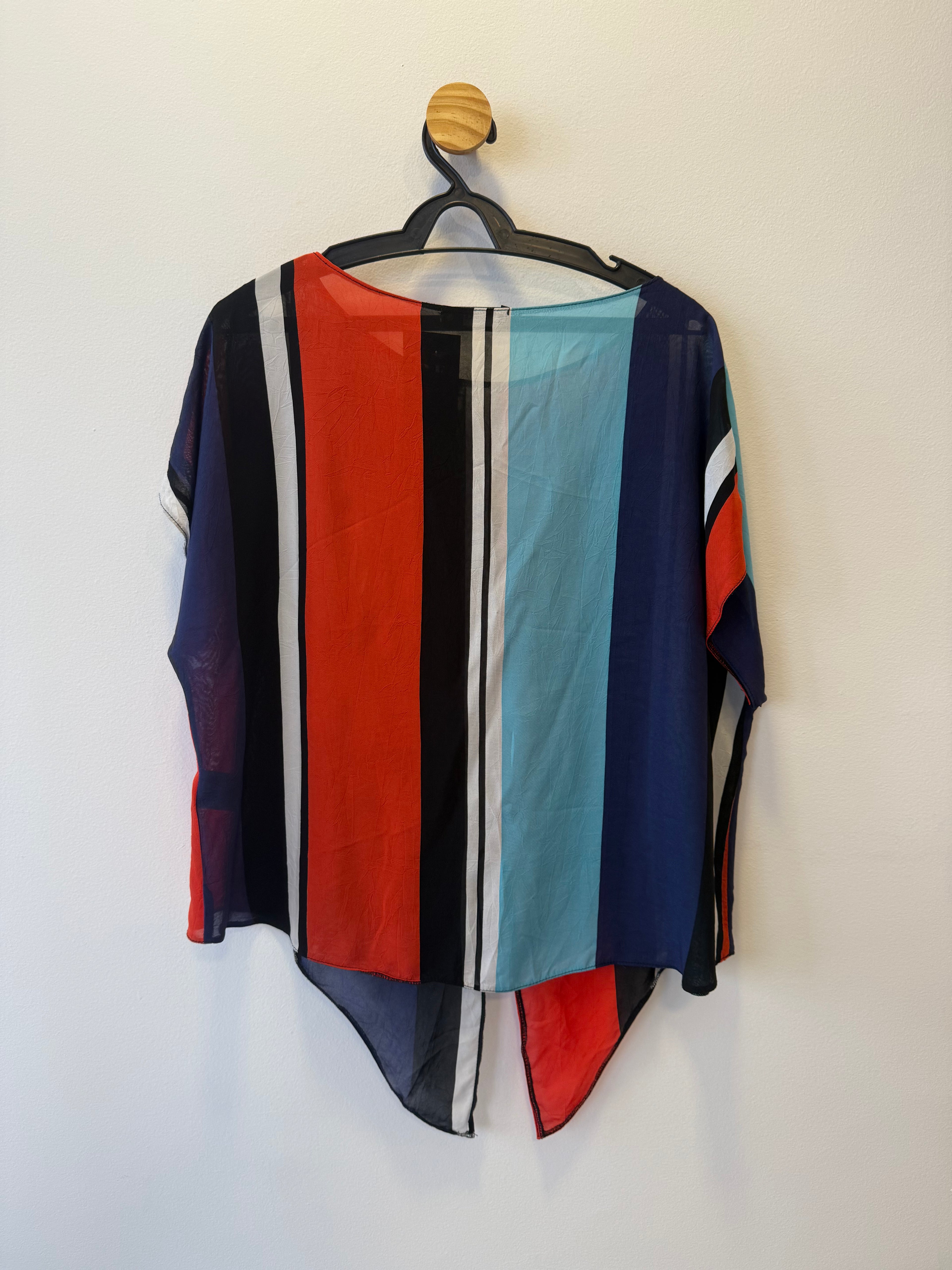 Blusa Faixas Caloridas