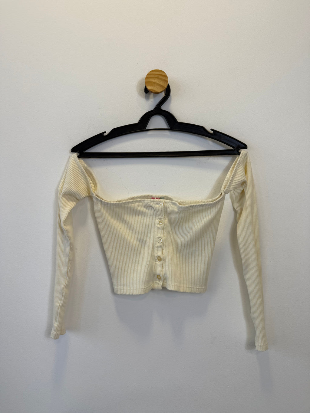 Cropped Ombro Ombro Off White