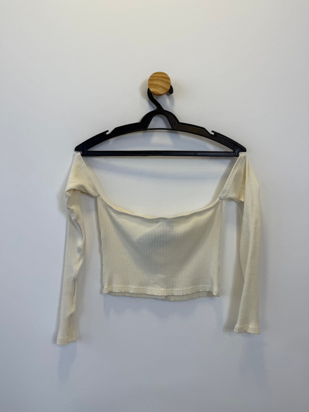 Cropped Ombro Ombro Off White