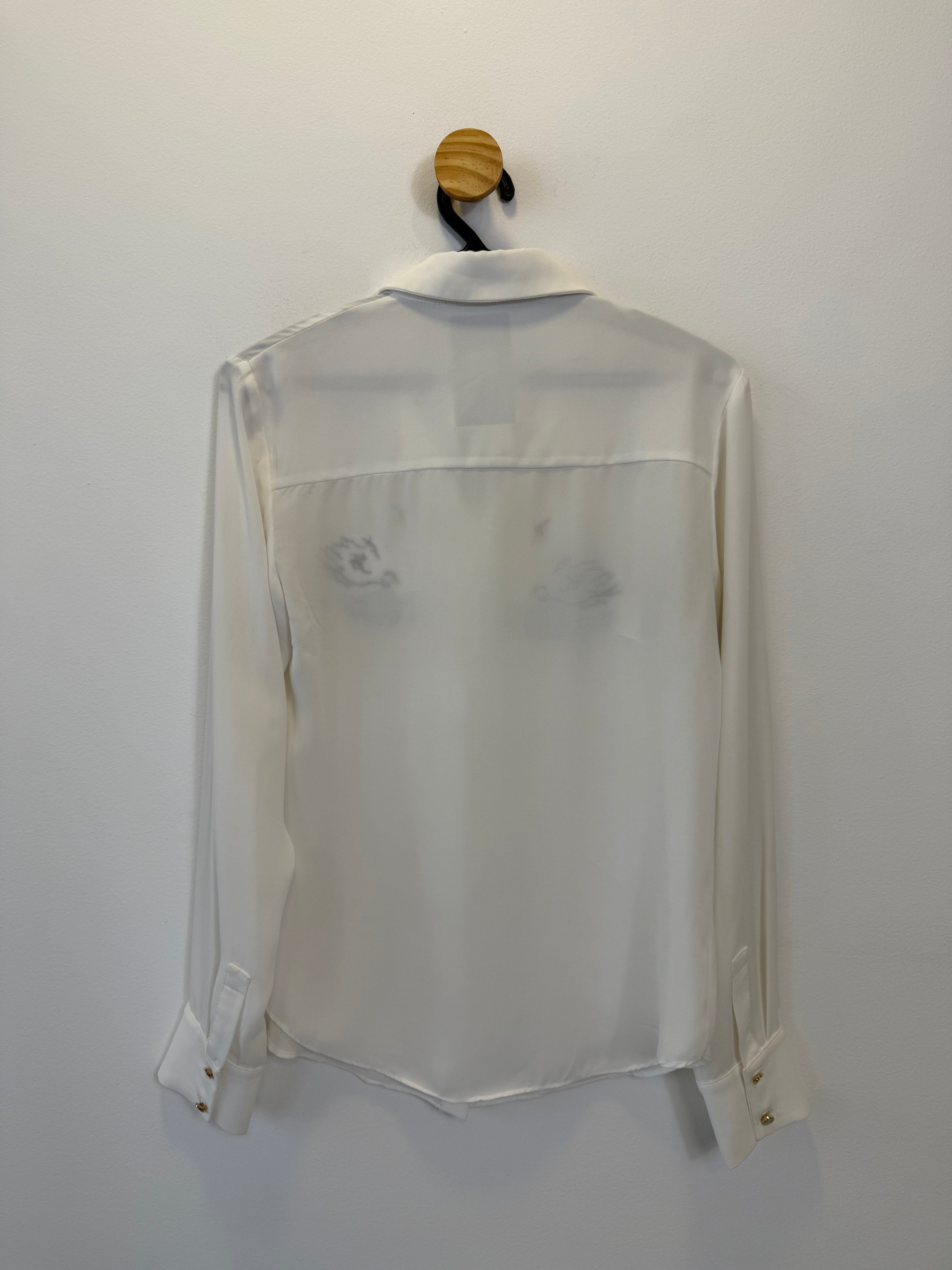 Camisa Branca Bordada