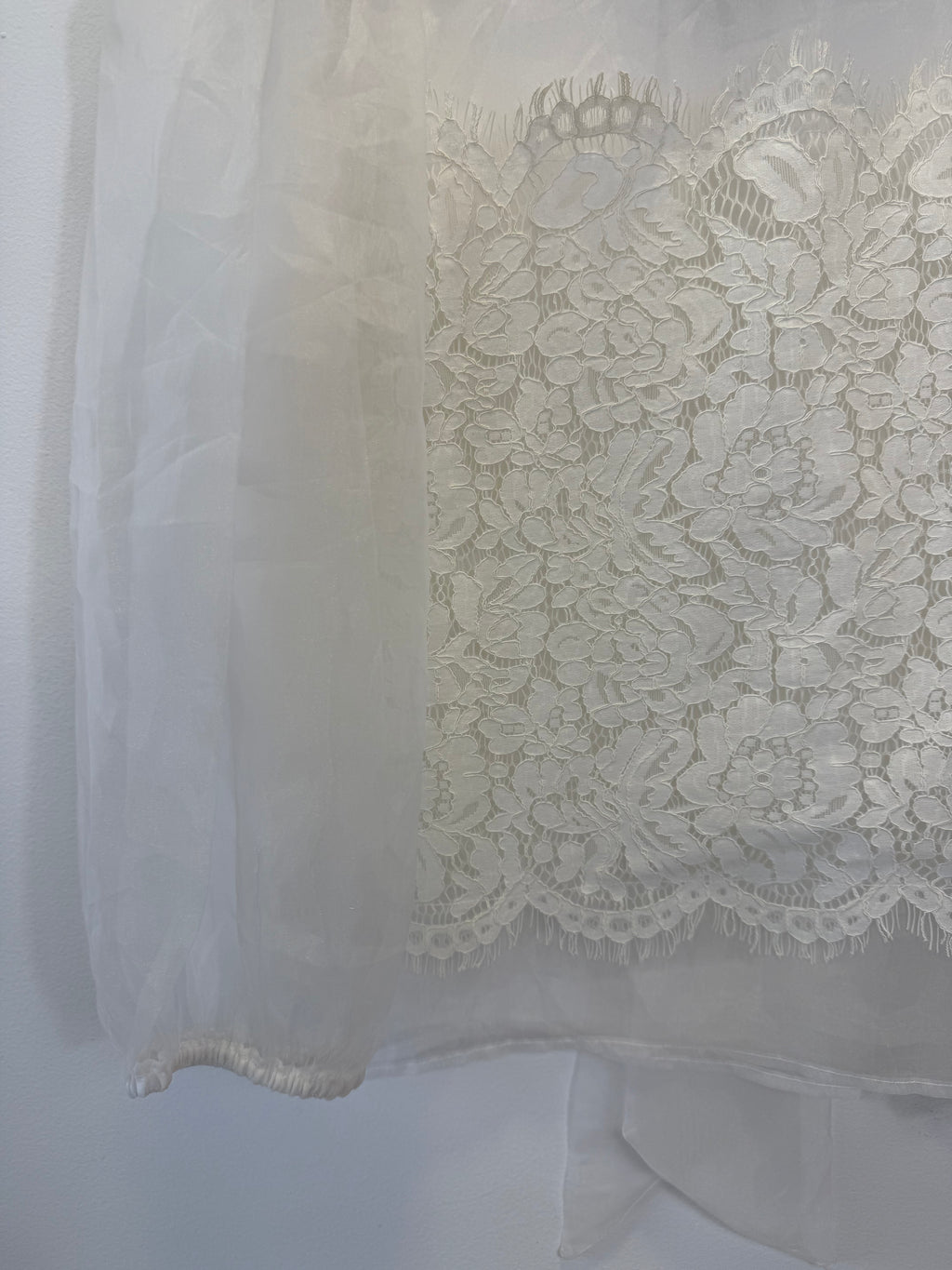 Blusa Branca Renda