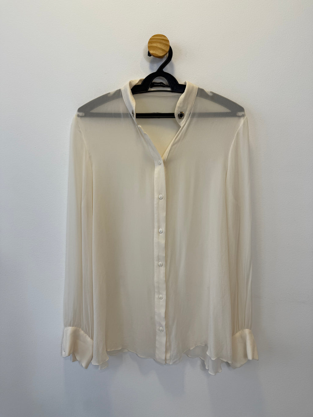 Camisa Fluida Gola Padre