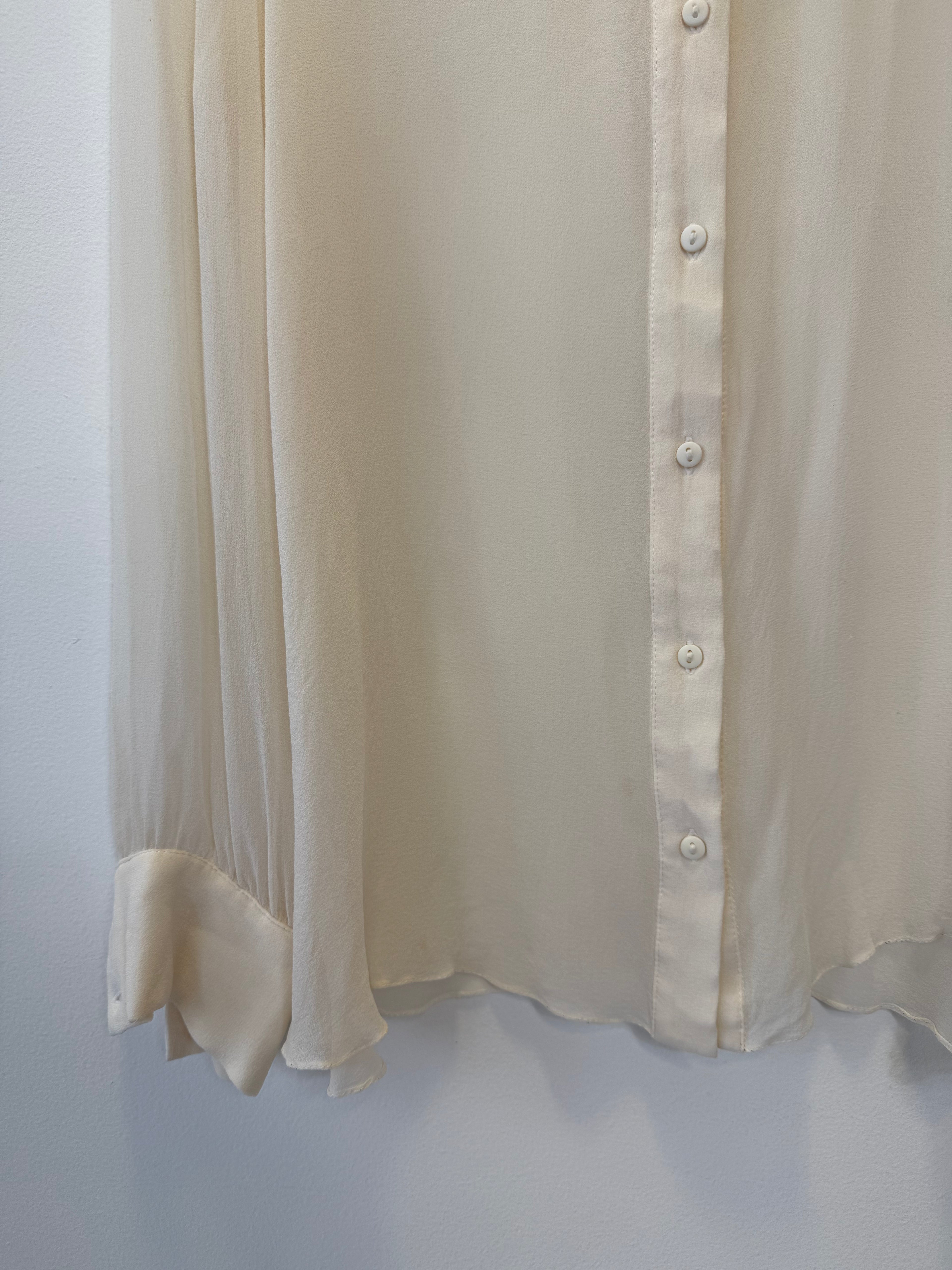 Camisa Fluida Gola Padre