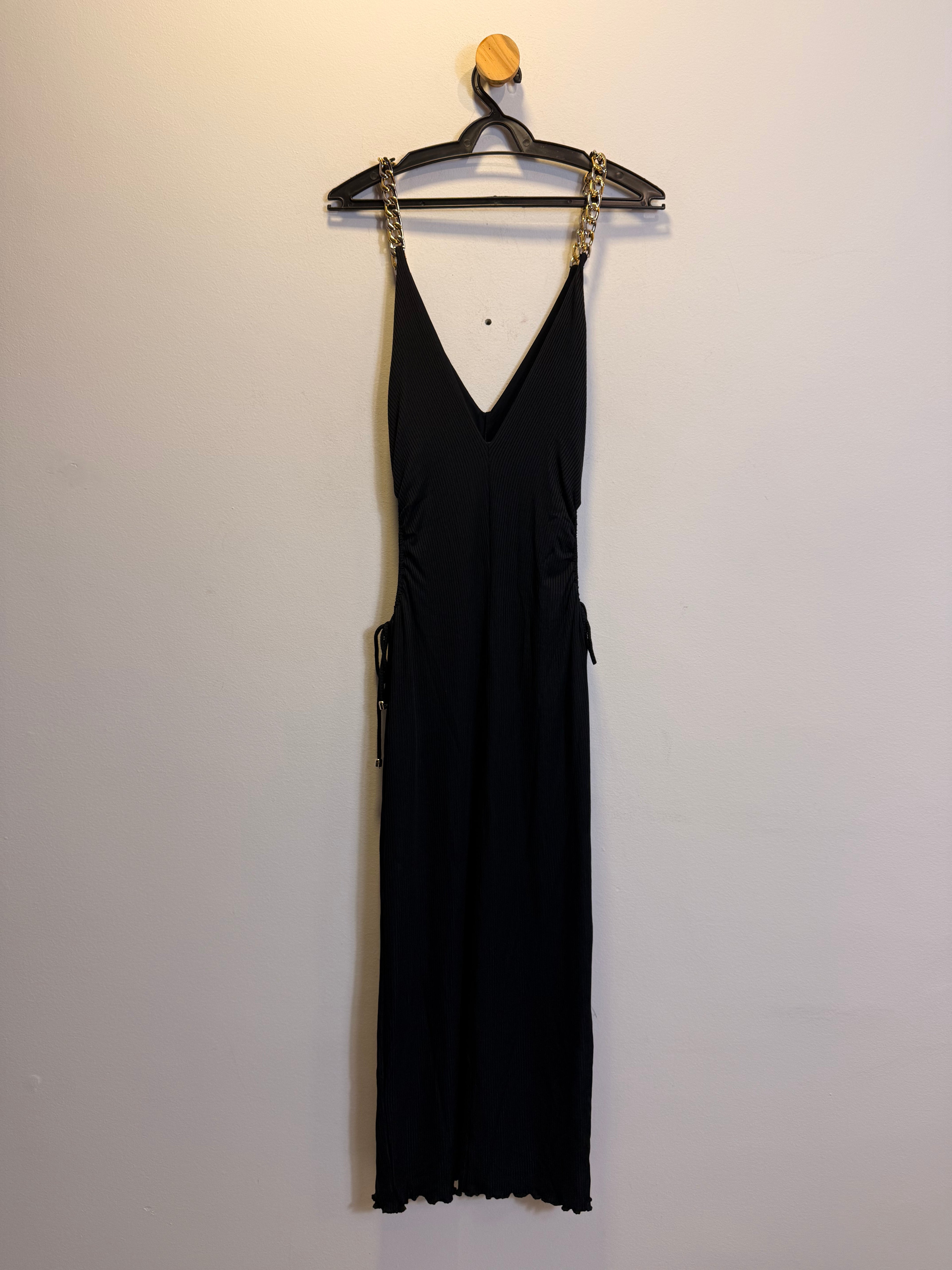 Vestido Preto Nati Vozza