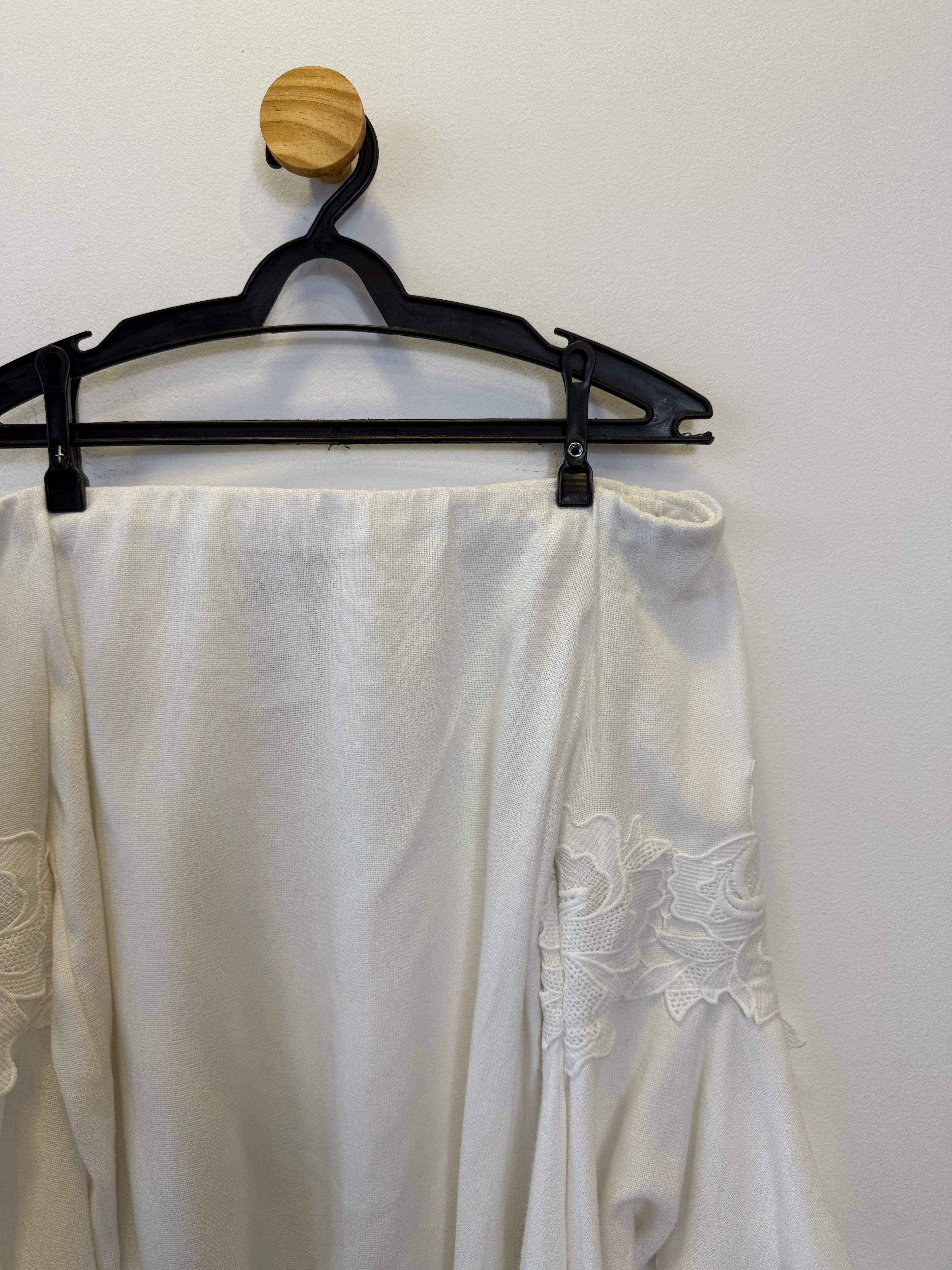 Blusa Ombro a Ombro Branca