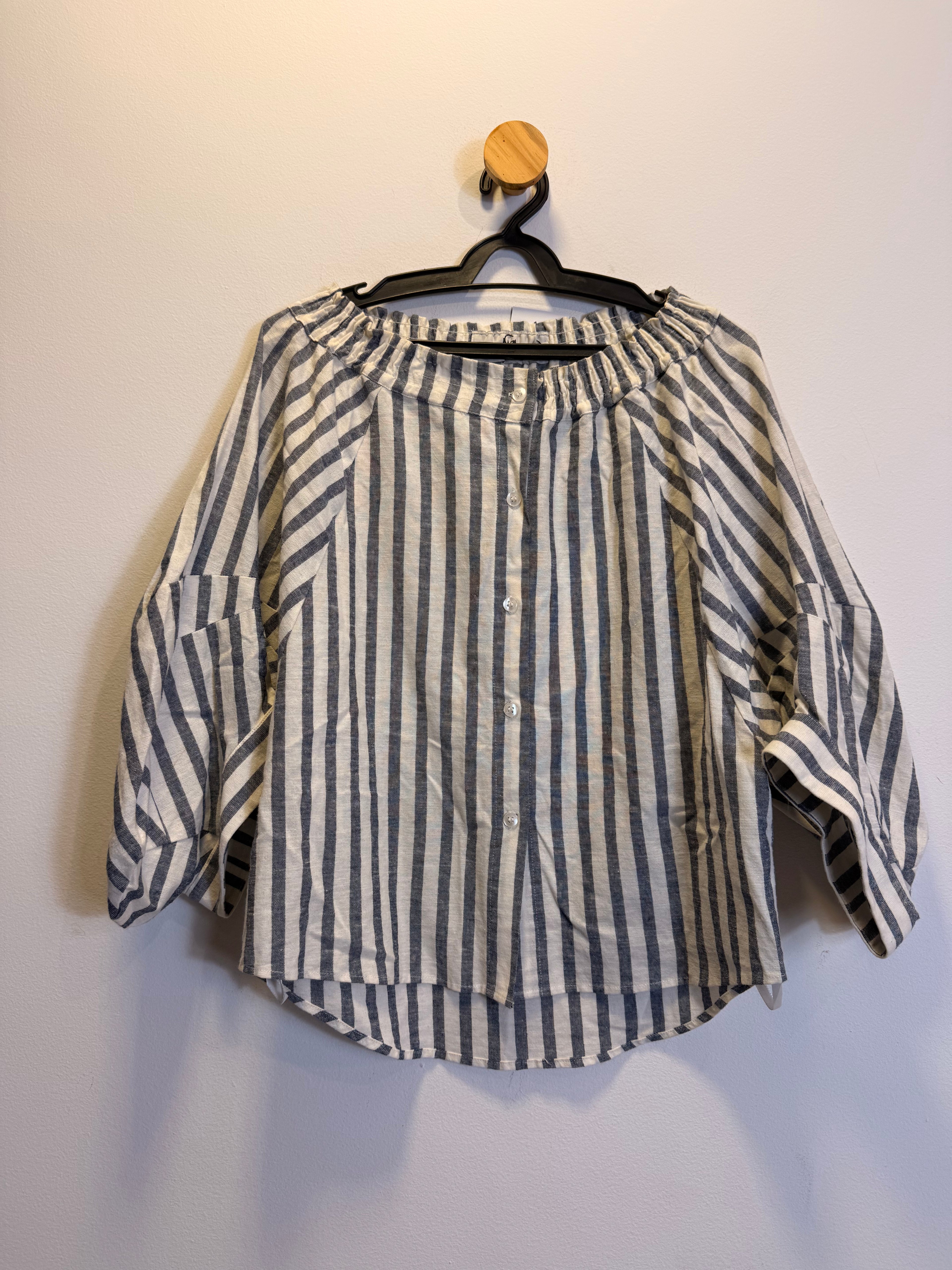 Camisa Listrada Guga Gonçalves + Lica Melzer