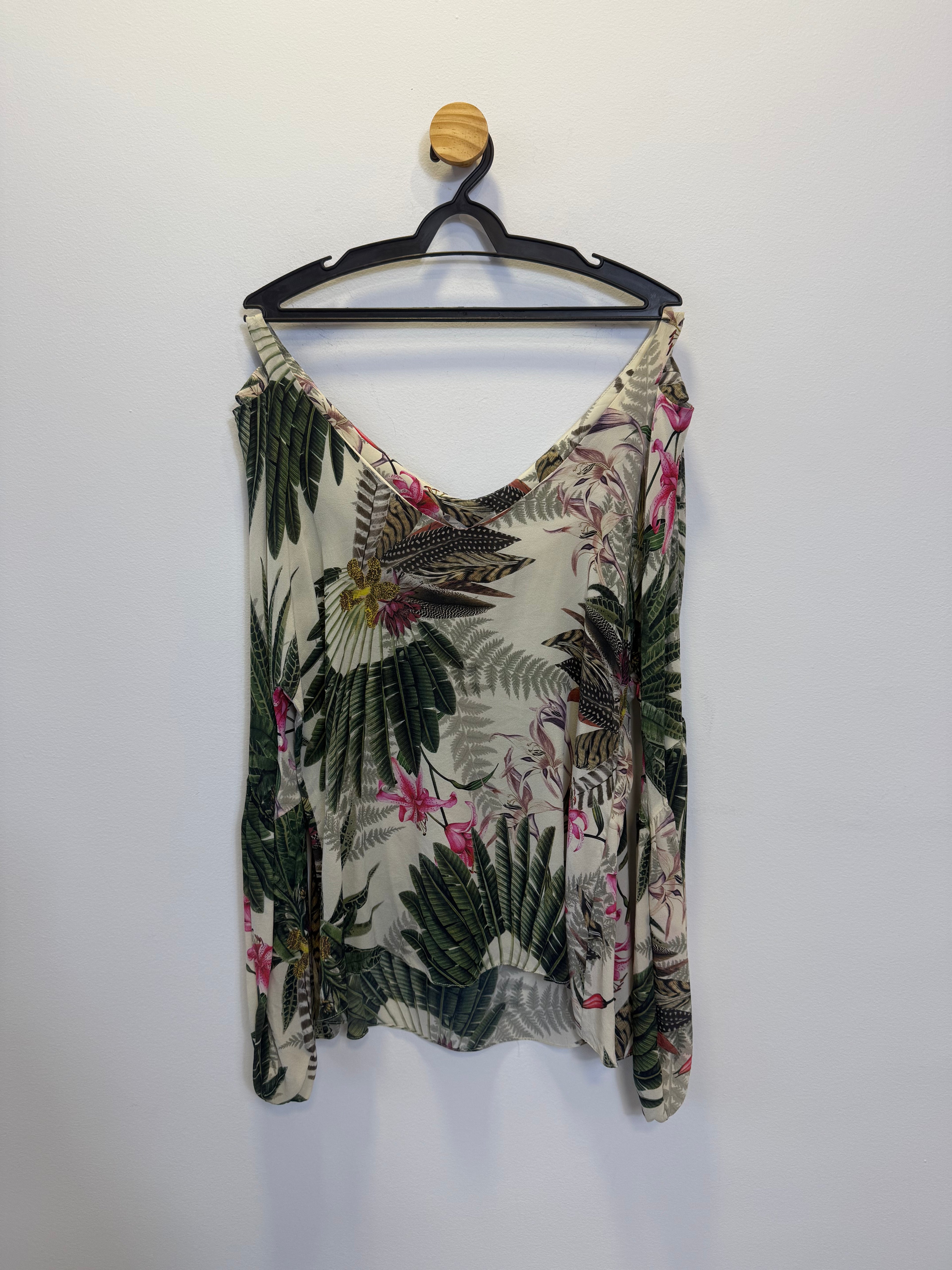 Blusa Estampa Tropical