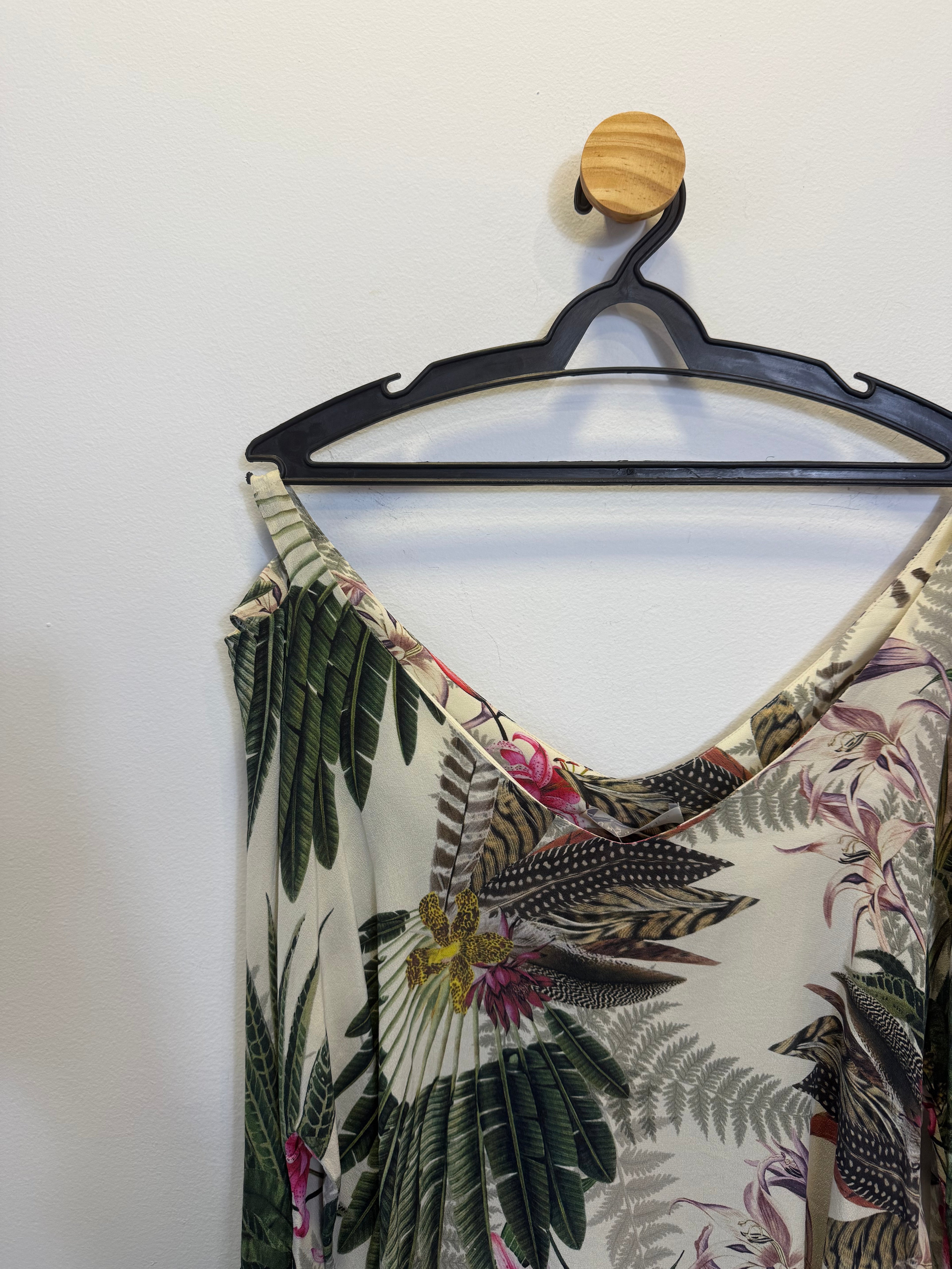 Blusa Estampa Tropical