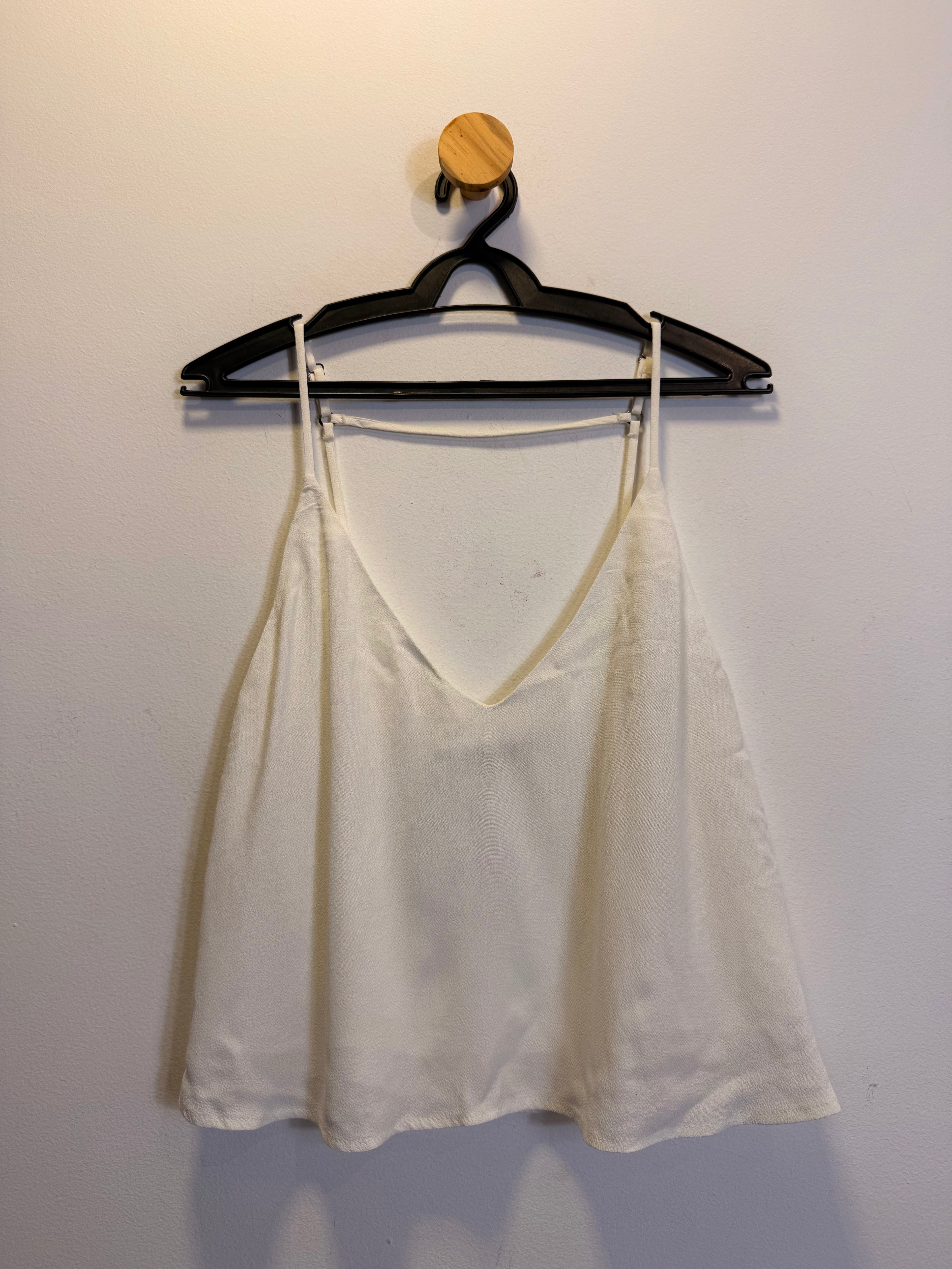 Blusa Branca Shoulder