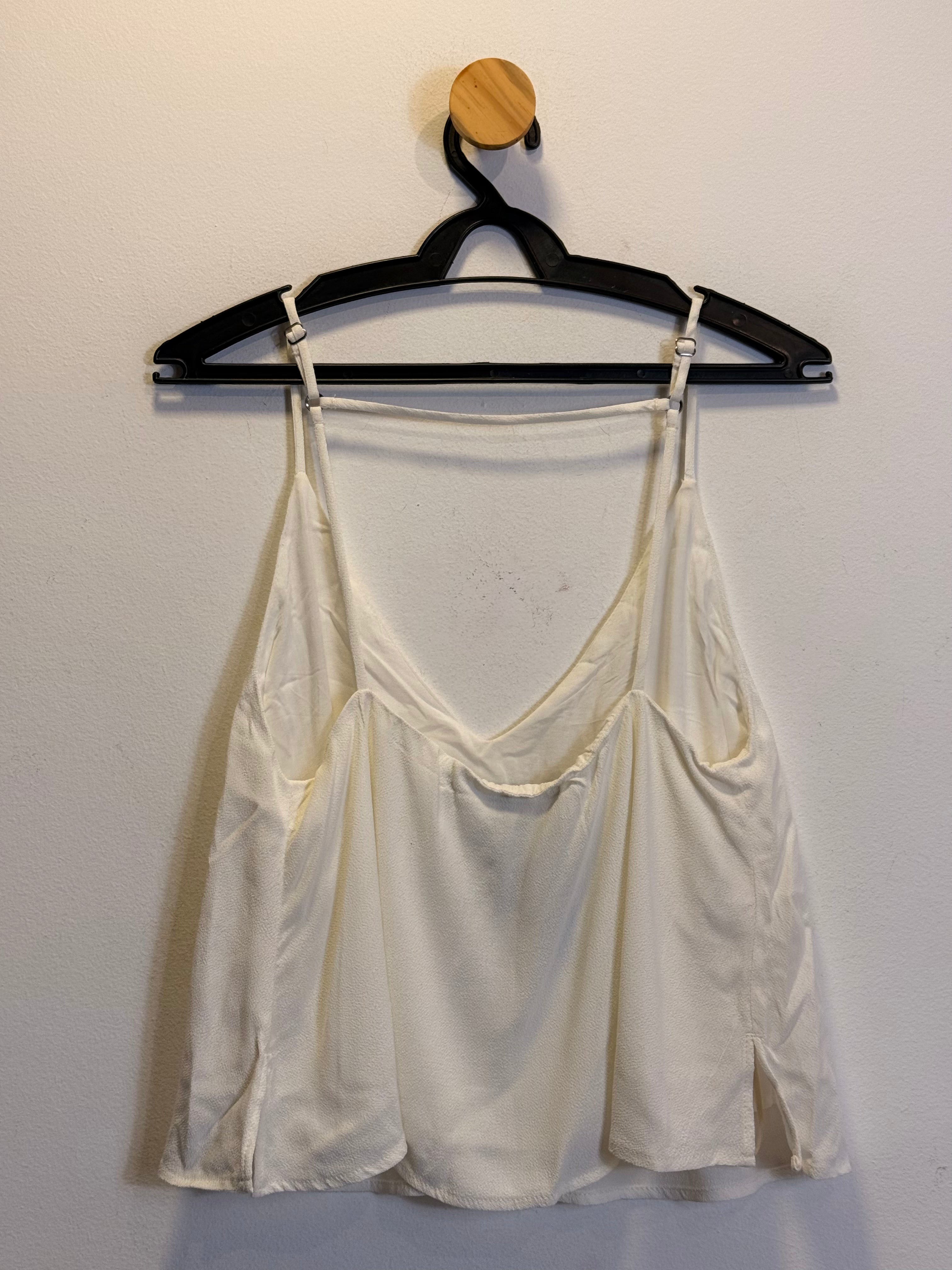 Blusa Branca Shoulder