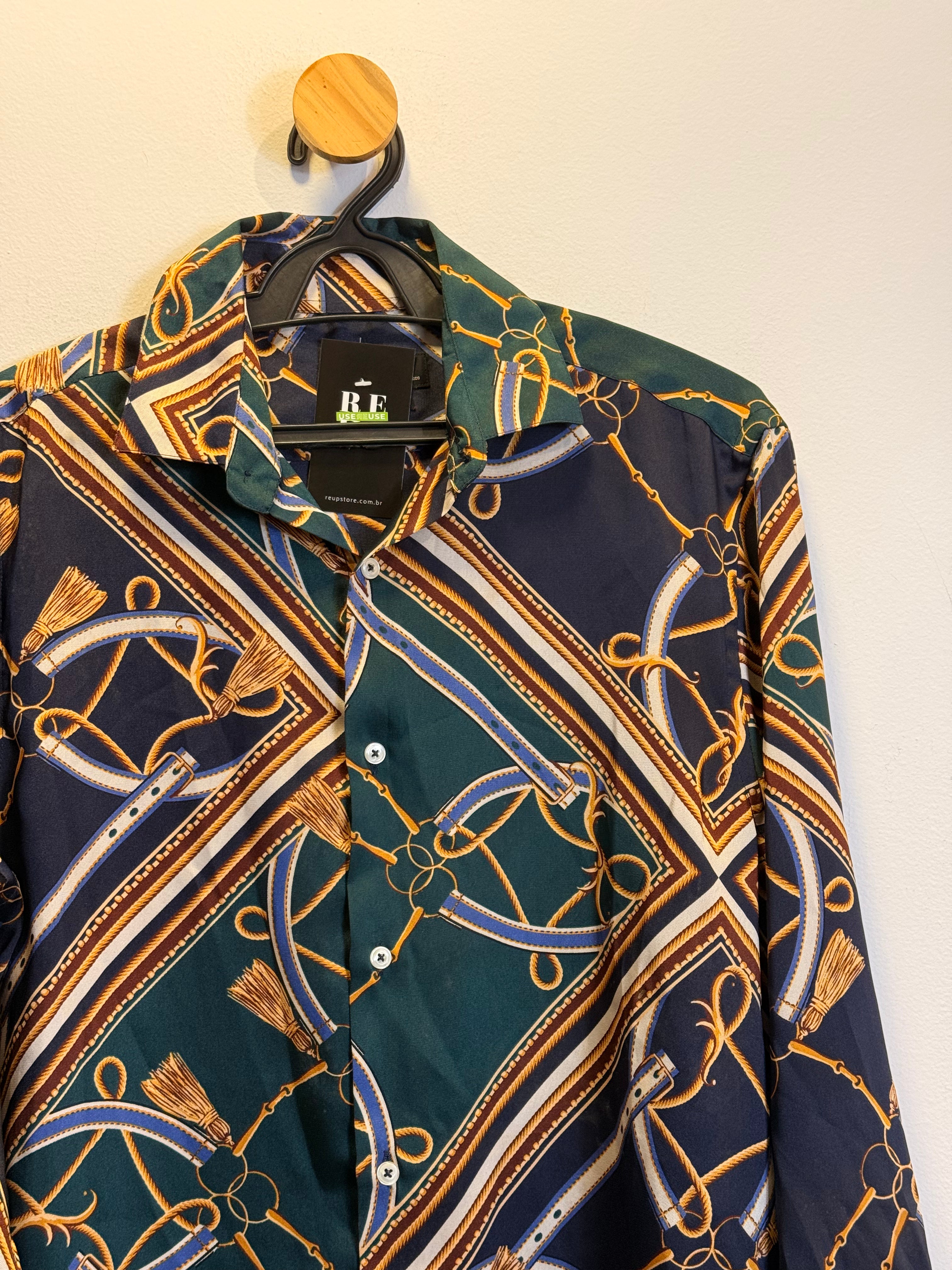 Camisa Estampada Zara