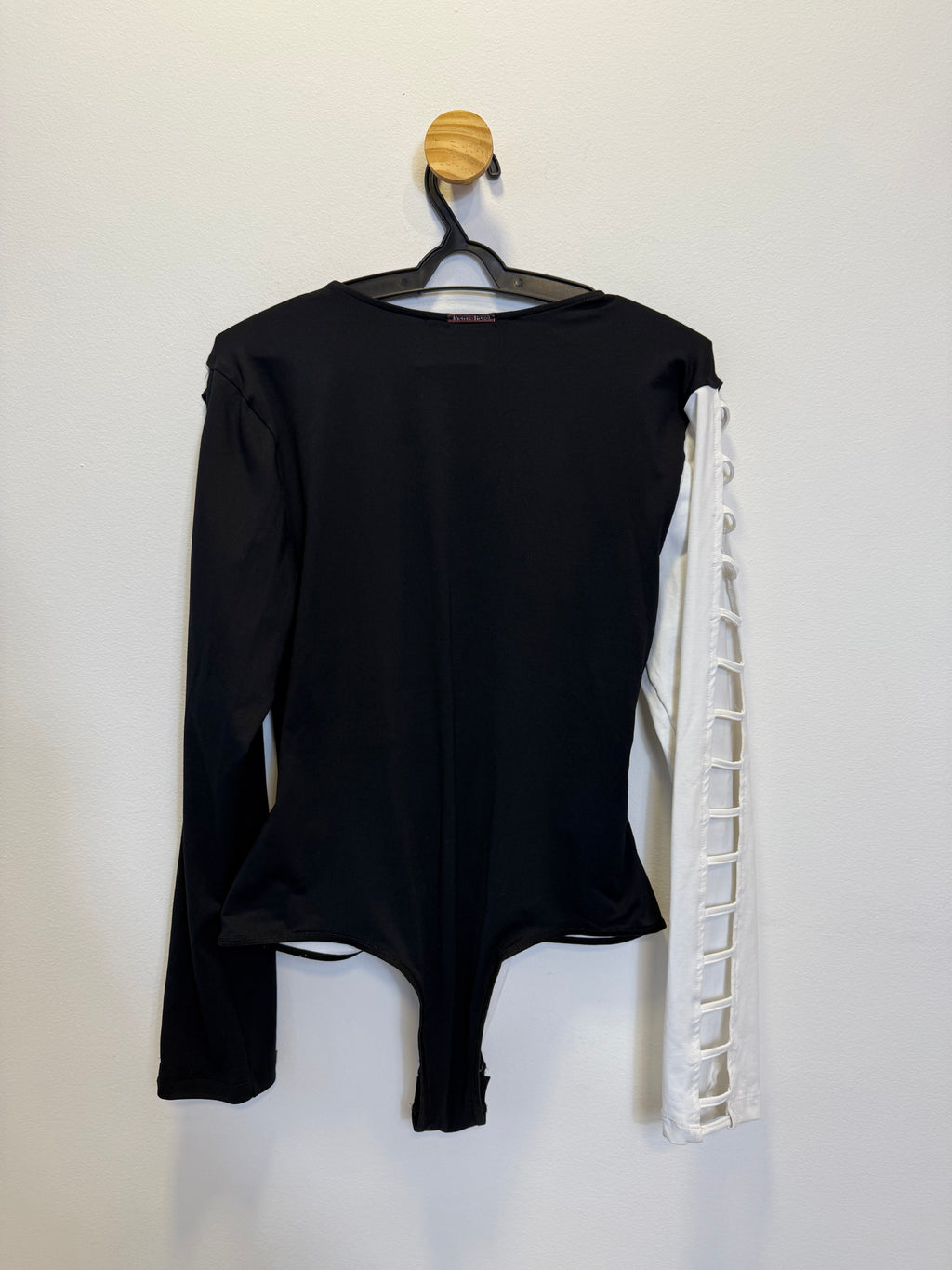 Body Transpassado Branco e Preto