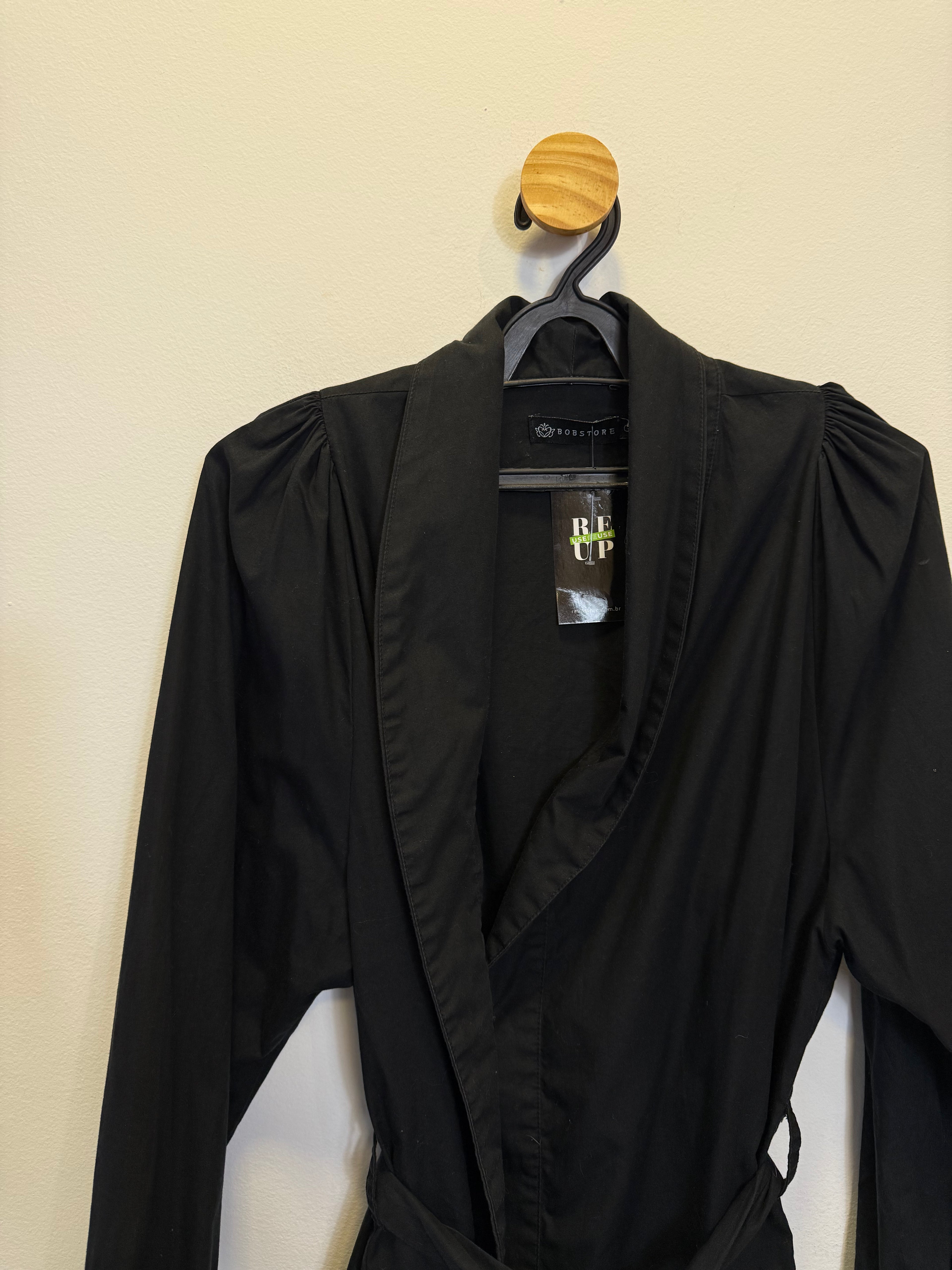 Blusa Transpassada Amarração na Cintura