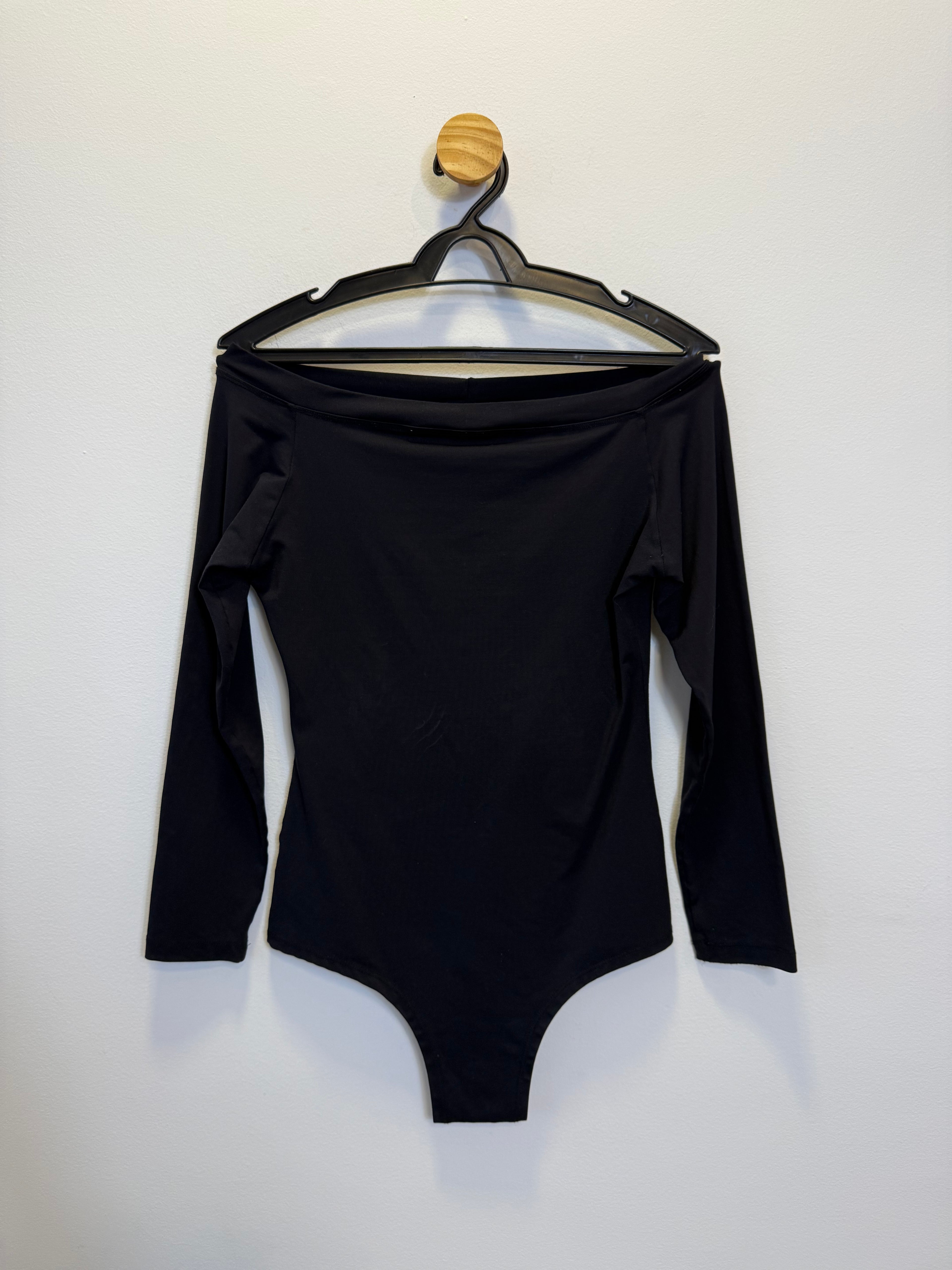 Body Ombro a Ombro Preto