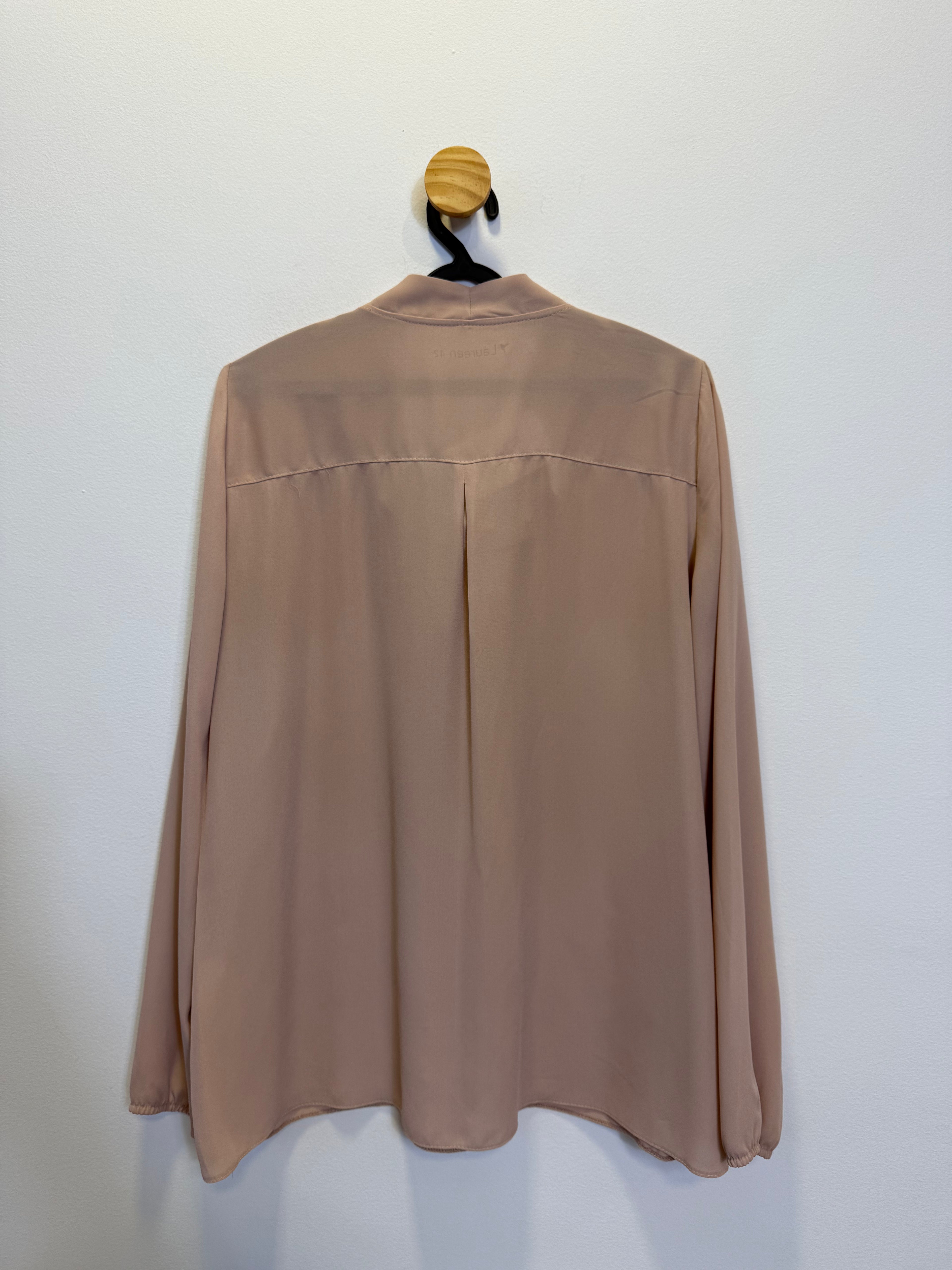 Blusa Nude com Amarração