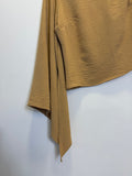 Blusa Manga Única Nude