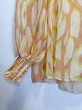 Blusa Nude Estampada