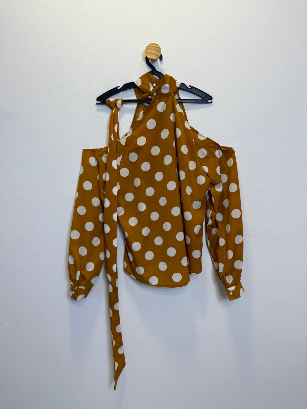 Blusa Caramelo em Poá