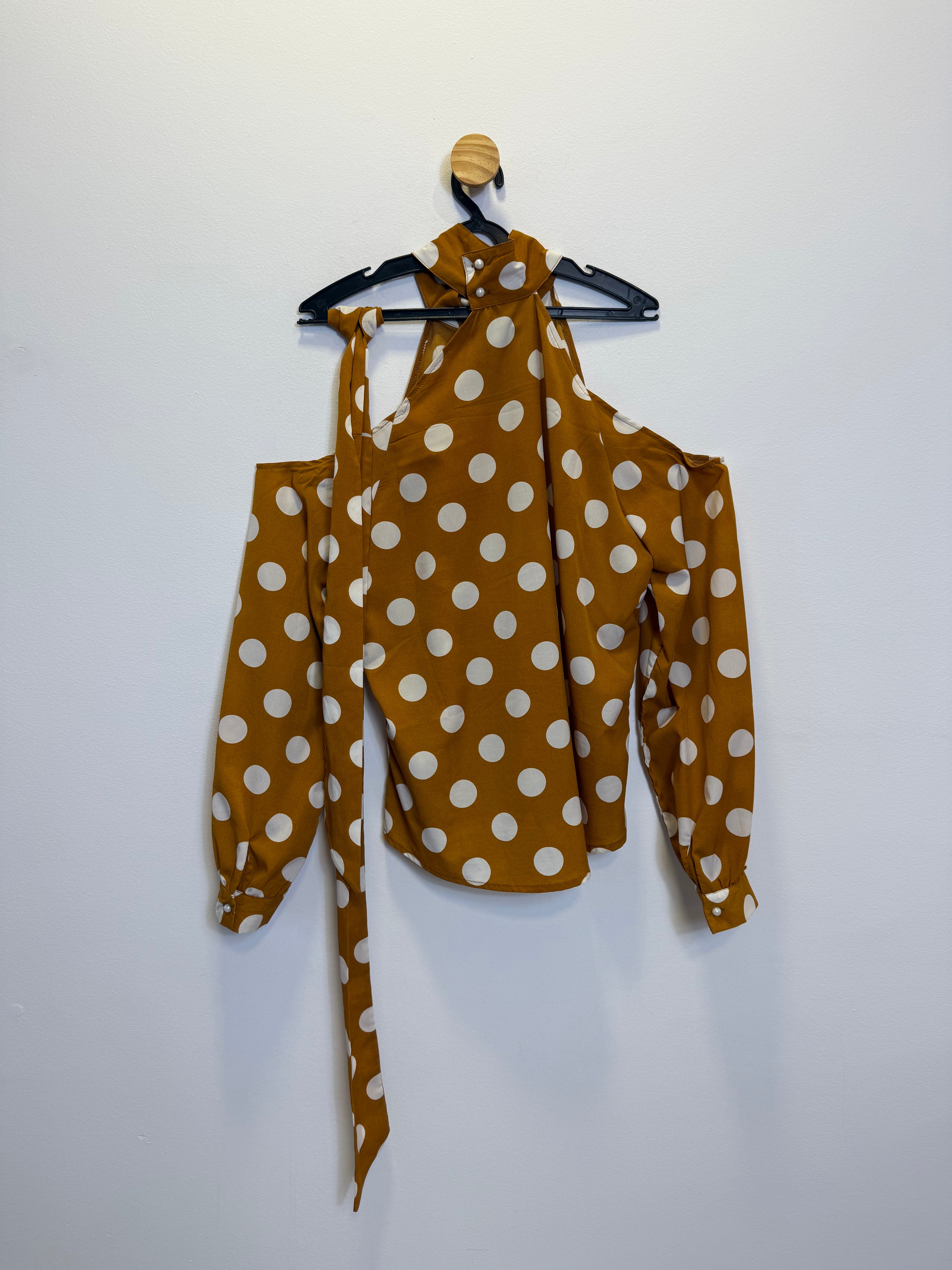 Blusa Caramelo em Poá
