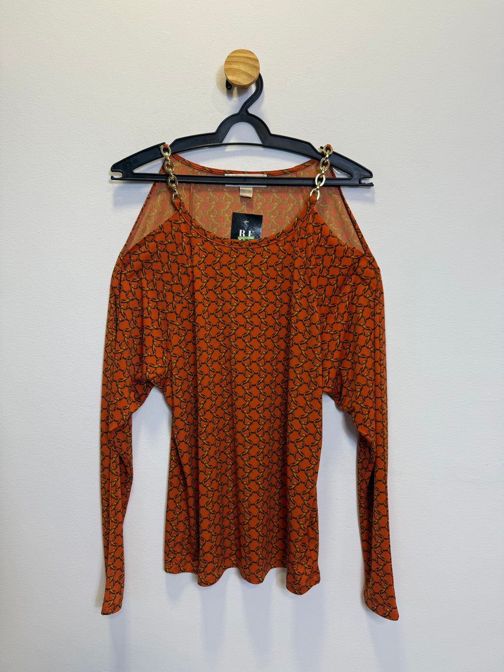 Blusa Terracota Estampada