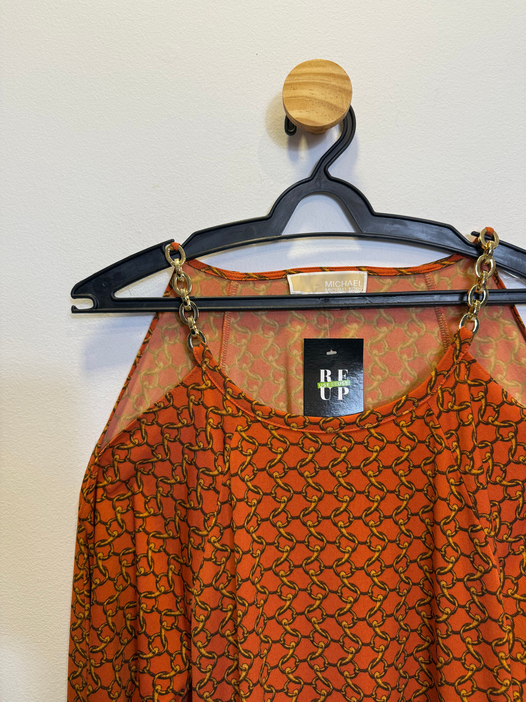 Blusa Terracota Estampada