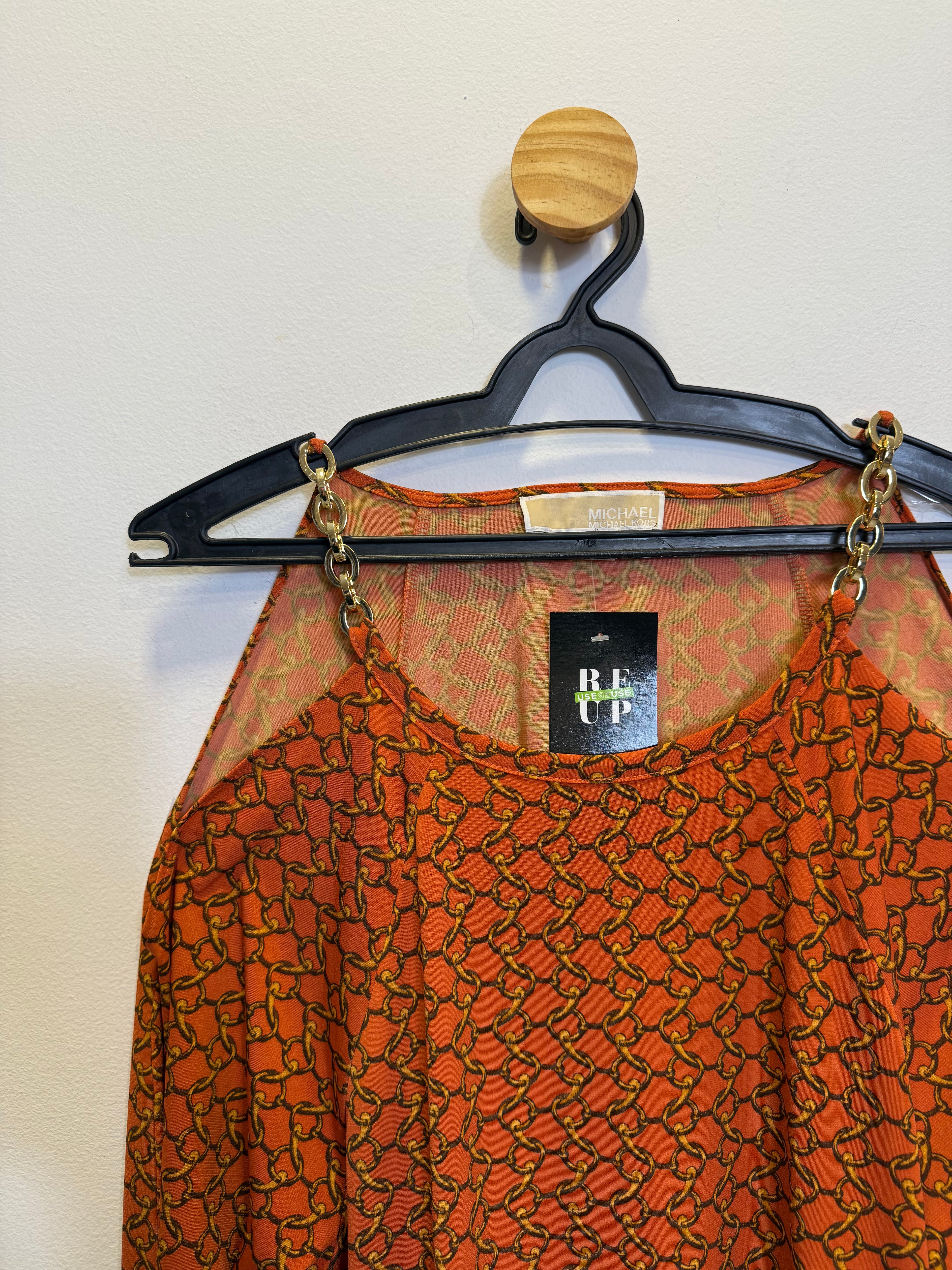 Blusa Terracota Estampada