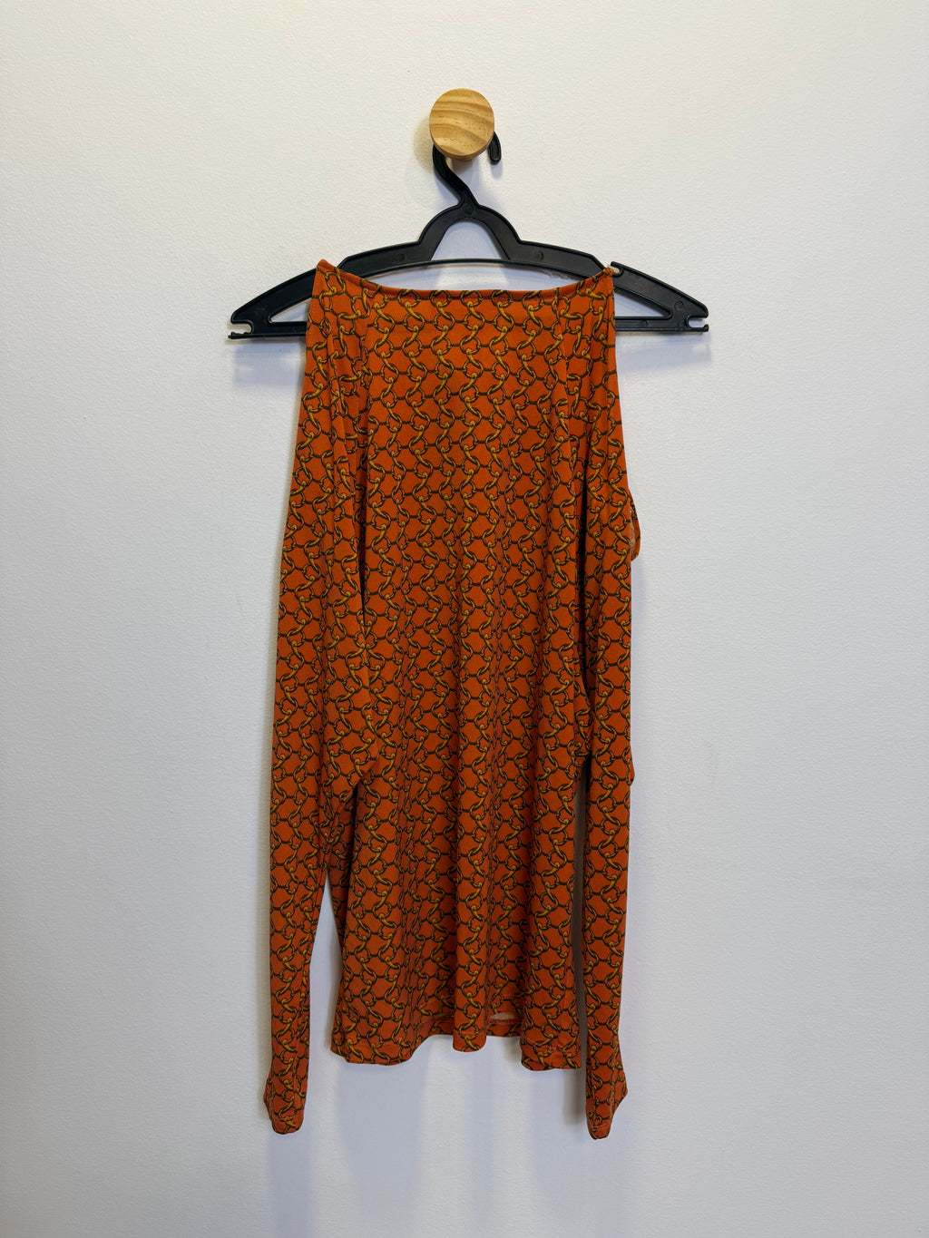Blusa Terracota Estampada