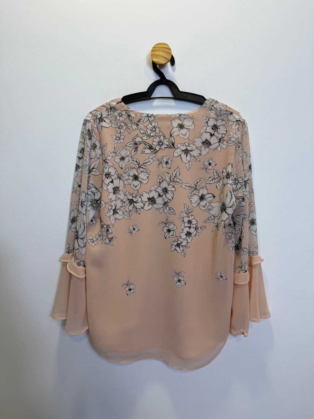 Blusa Nude Floral