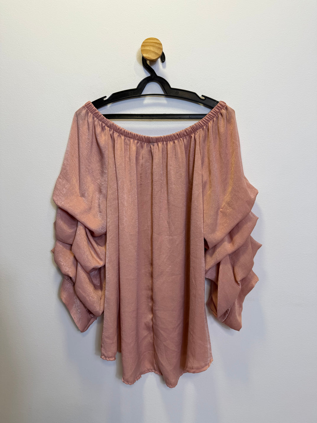 Blusa Ombro a Ombro Rosé