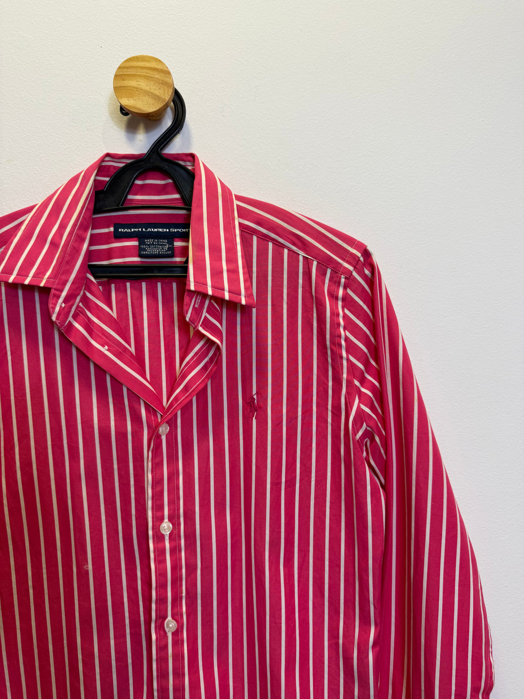 Camisa Rosa Listrada