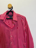 Camisa Rosa Listrada