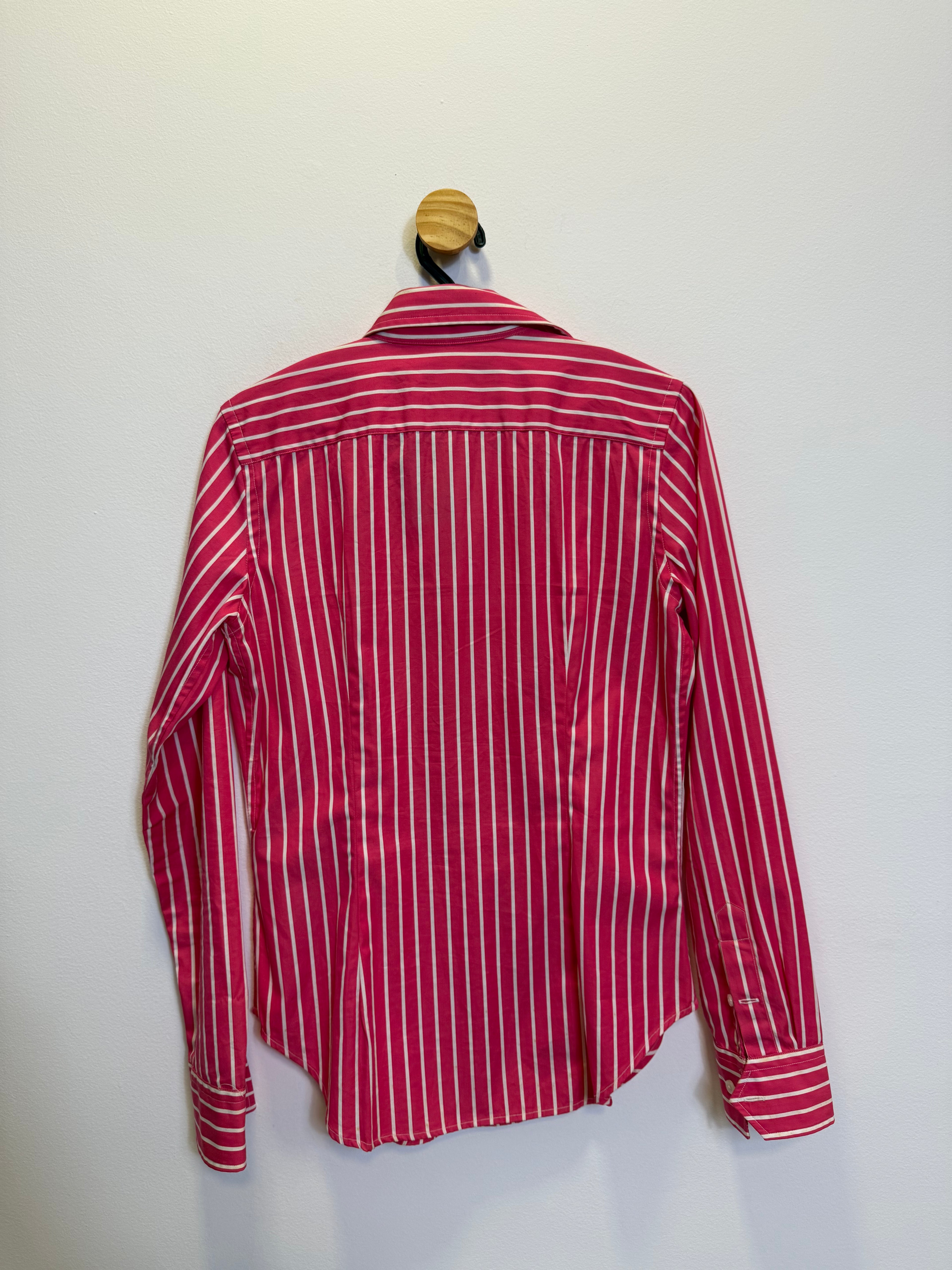 Camisa Rosa Listrada