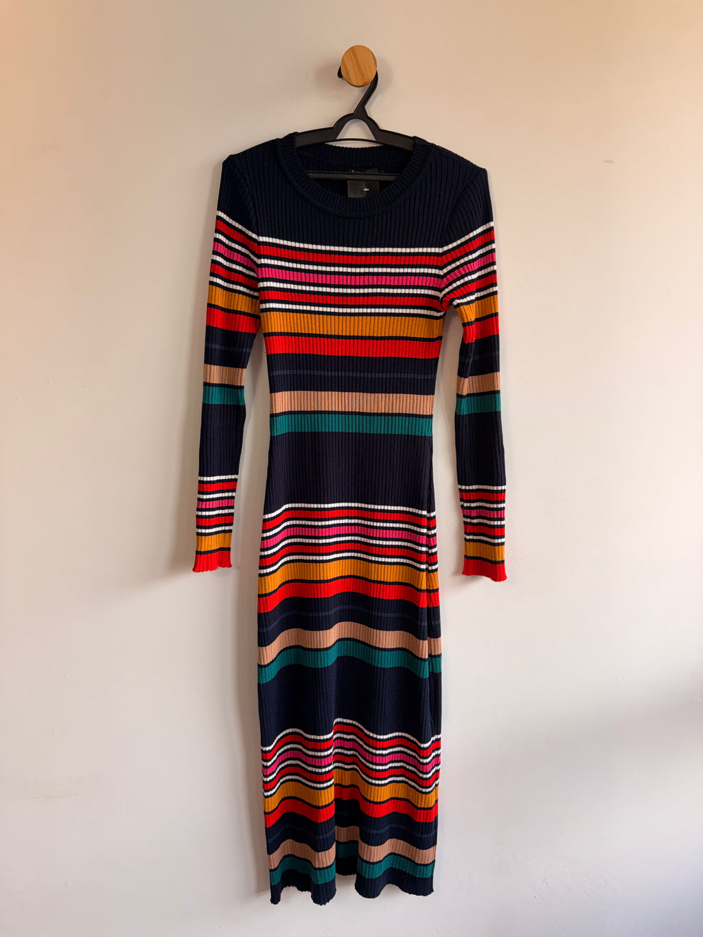 Vestido de Tricot Listrado A.Brand
