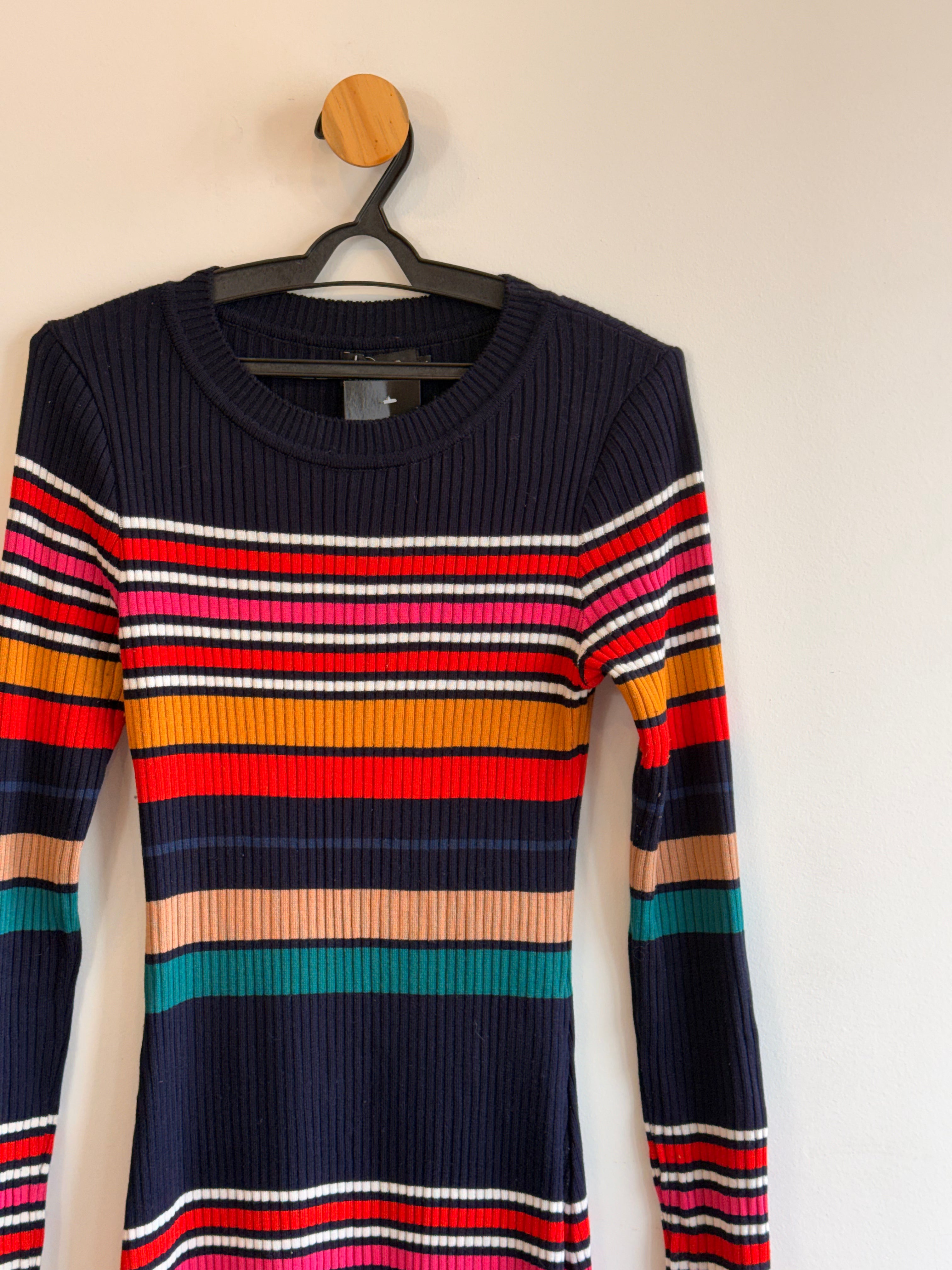 Vestido de Tricot Listrado A.Brand